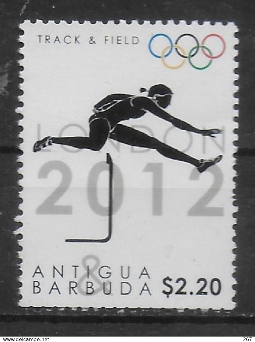 ANTIGUA  N°  * *   Jo 2012 Course De Haies - Athletics