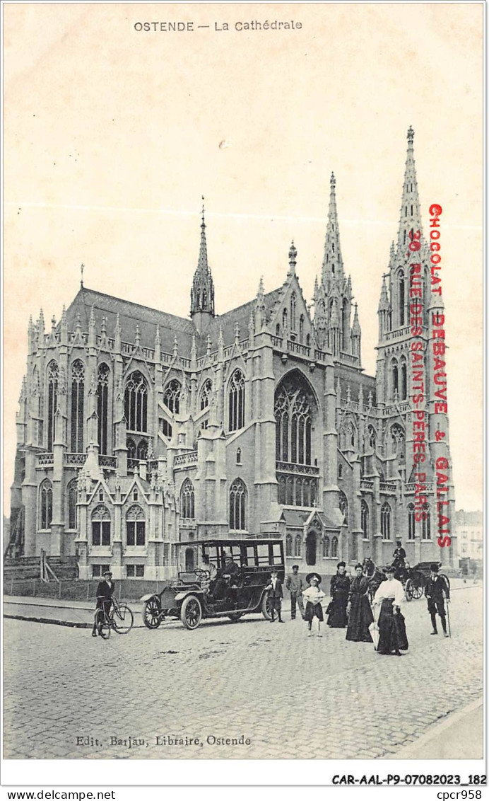 CAR-AALP9-ALLEMAGNE-0839 - OSTENDE-La Cathedrale  - Autres & Non Classés