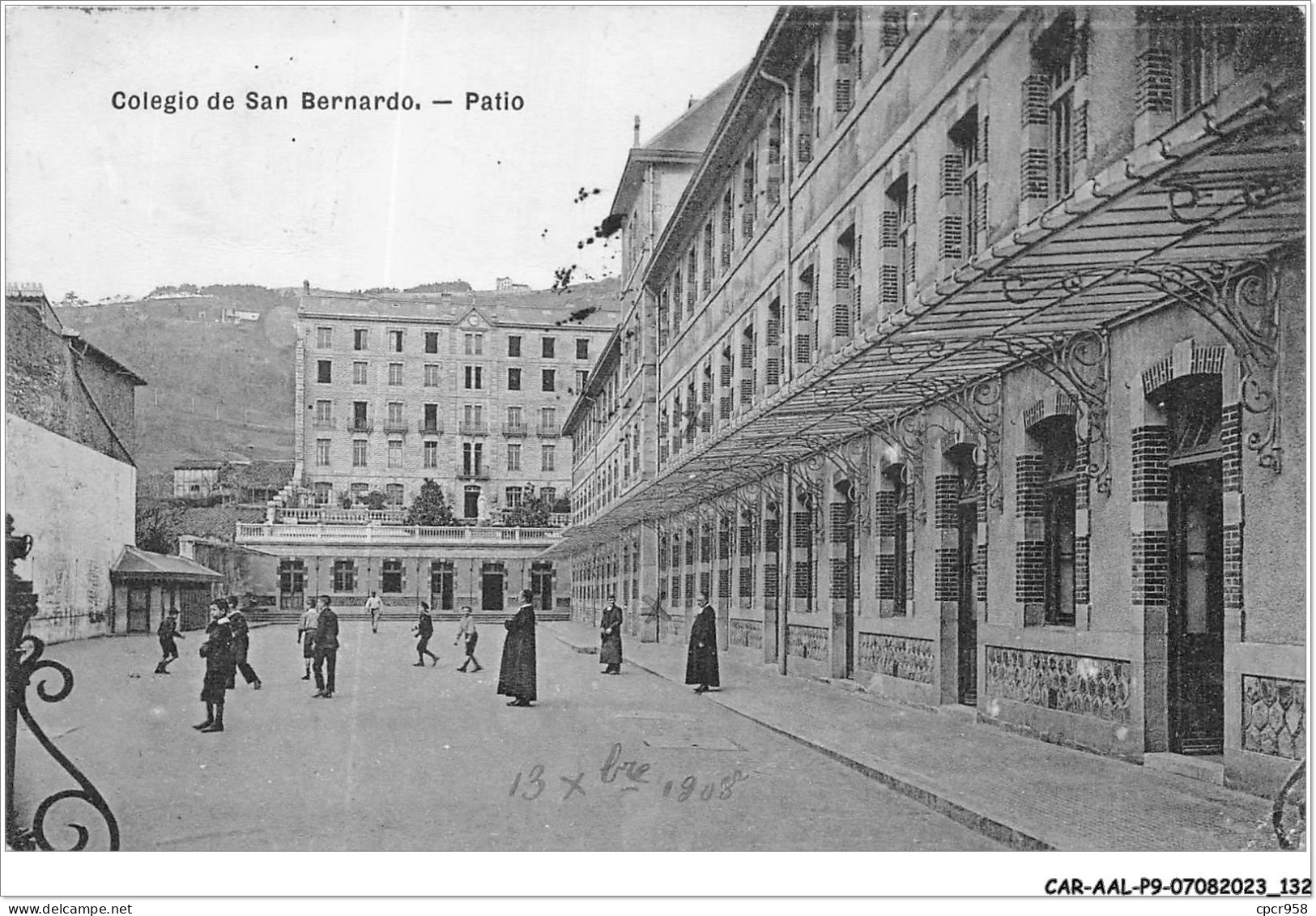 CAR-AALP9-ESPAGNE-0814 - Colegio De San Bernardo - Patio - Guipúzcoa (San Sebastián)