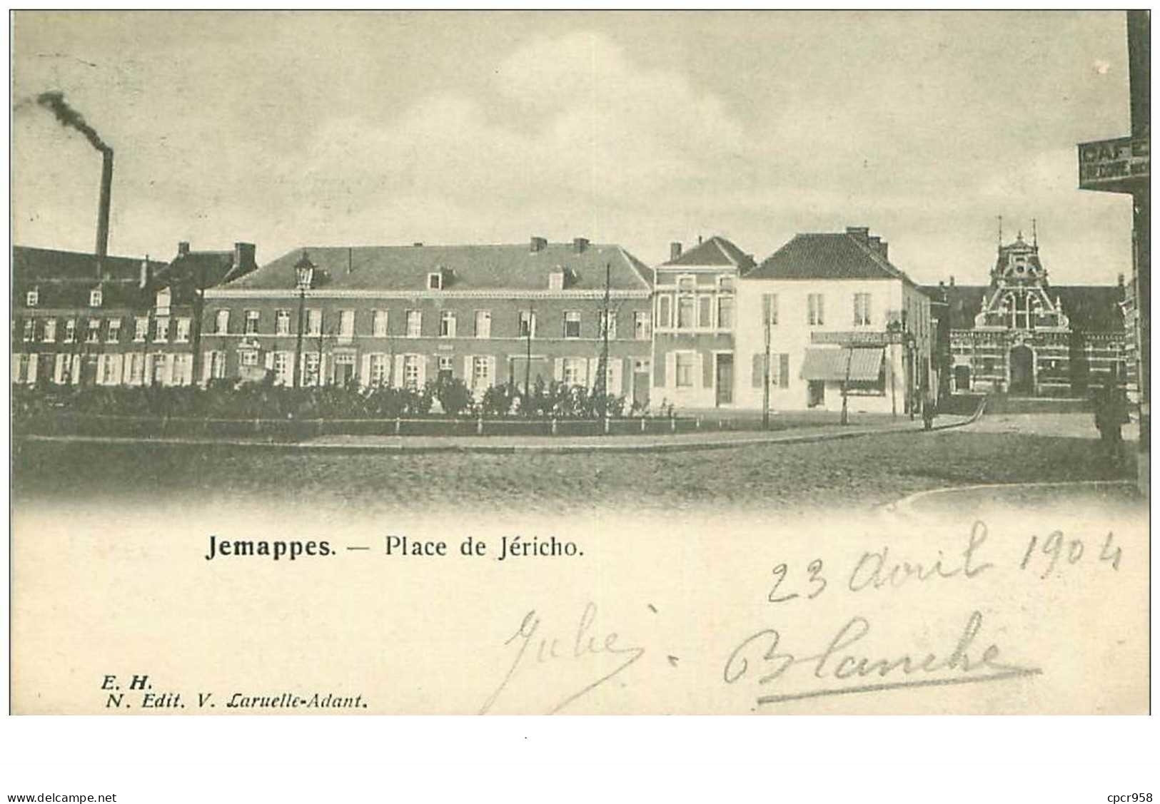 Belgique . N°41600 . Jemappes. Place De Jéricho - Mons
