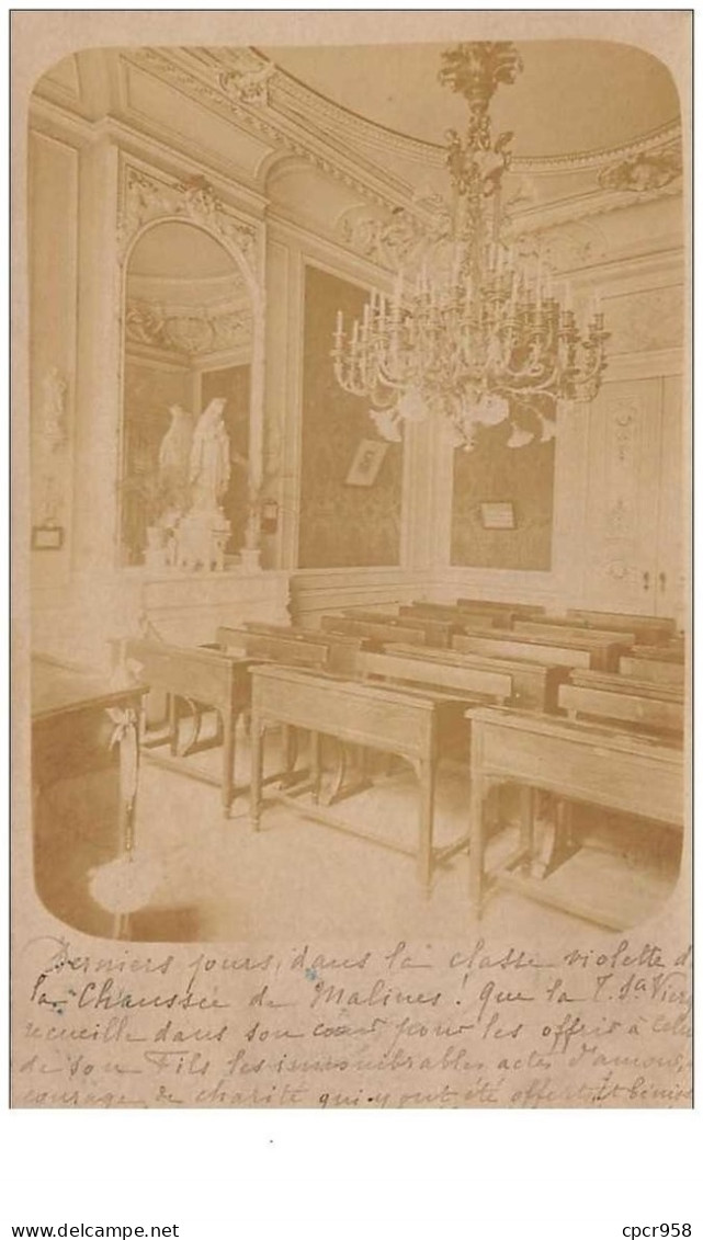 Belgique . N°43992 . Chausee De Malines.carte Photo.lire Texte - Antwerpen