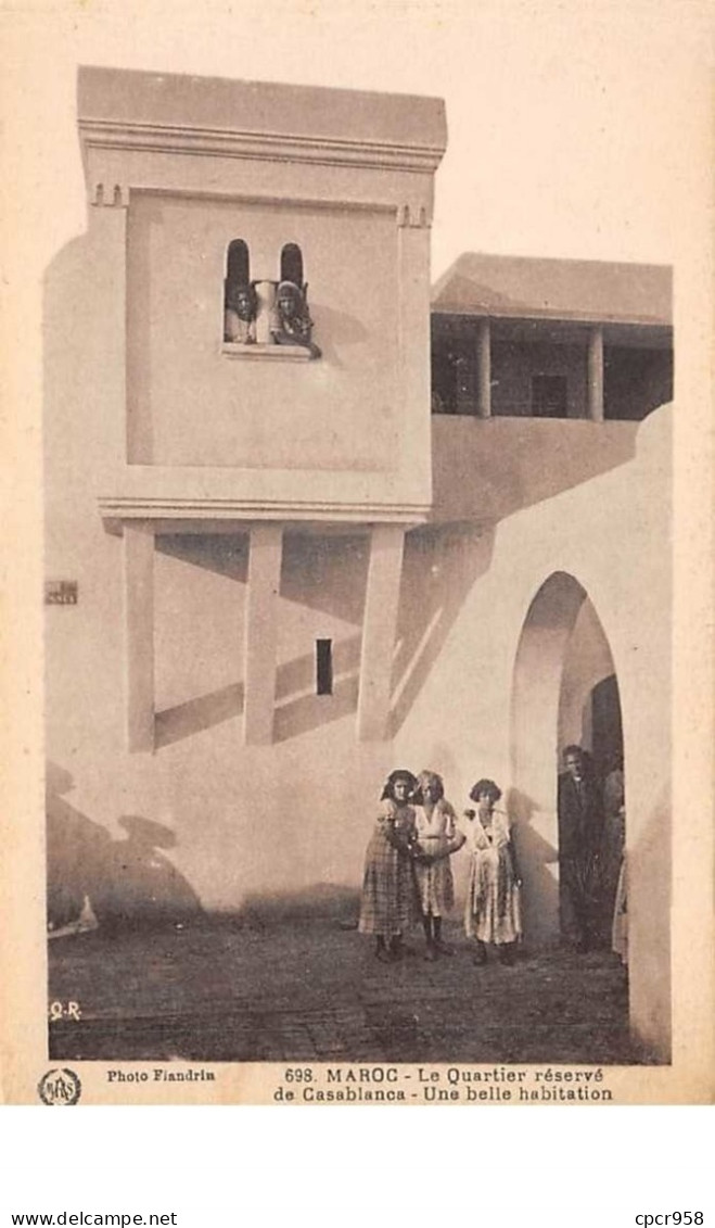 Maroc . N°51882 .beauté Casablanca.une Belle Habitation - Casablanca