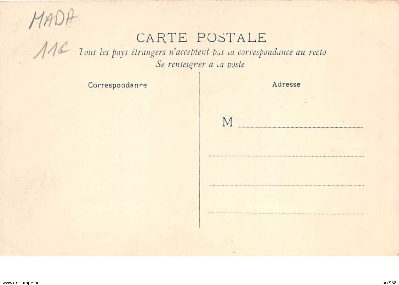 Madagascar . N°52071 . Filles Betsiko . Afrique Orientale.beauté - Madagaskar