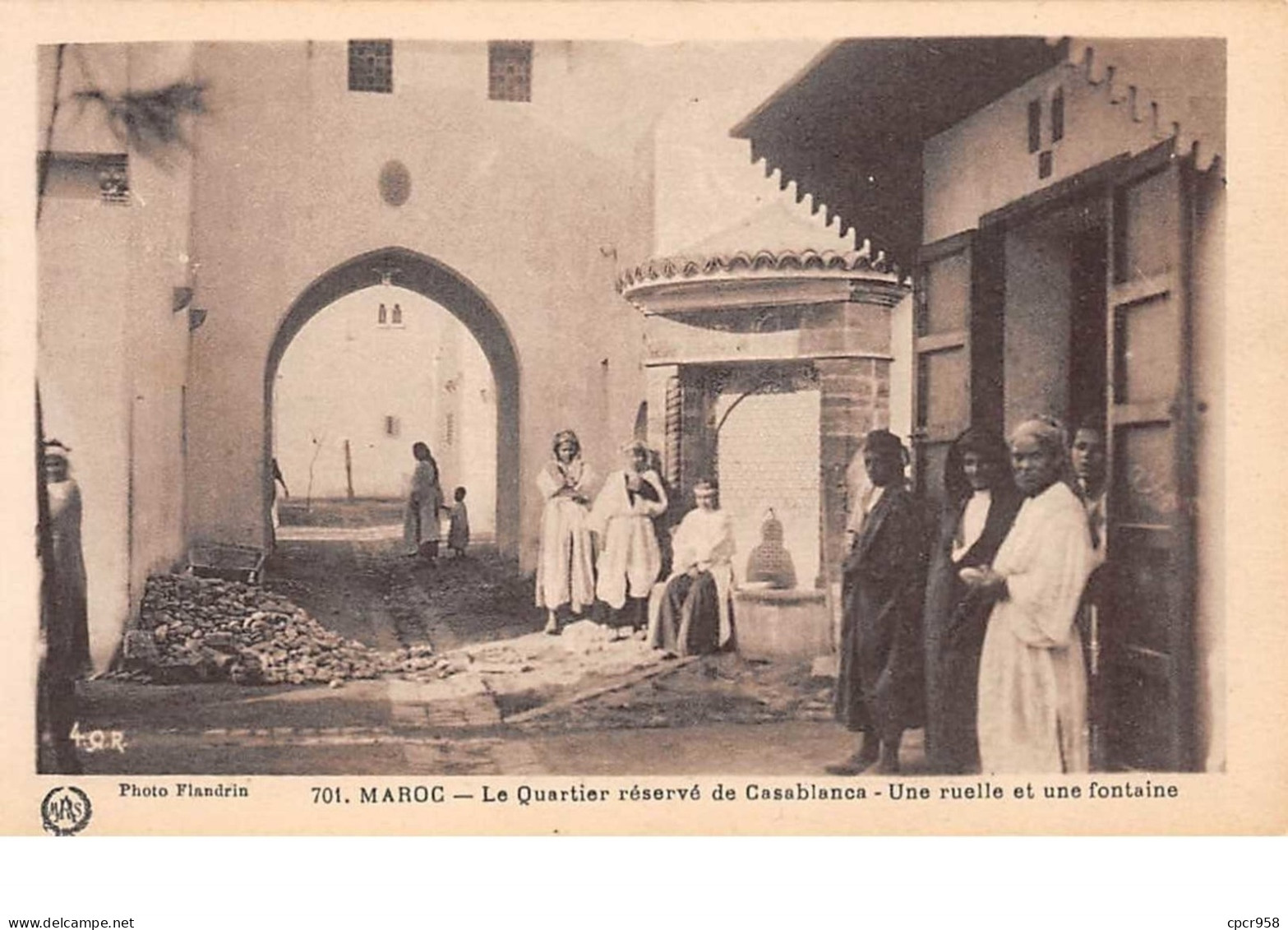 Maroc . N°51879 .beauté Casablanca.une Ruelle - Casablanca