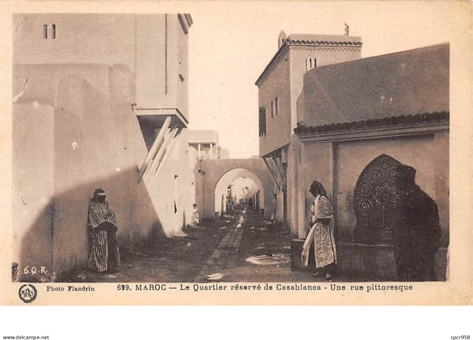 Maroc . N°51877 .beauté Casablanca.une Rue - Casablanca