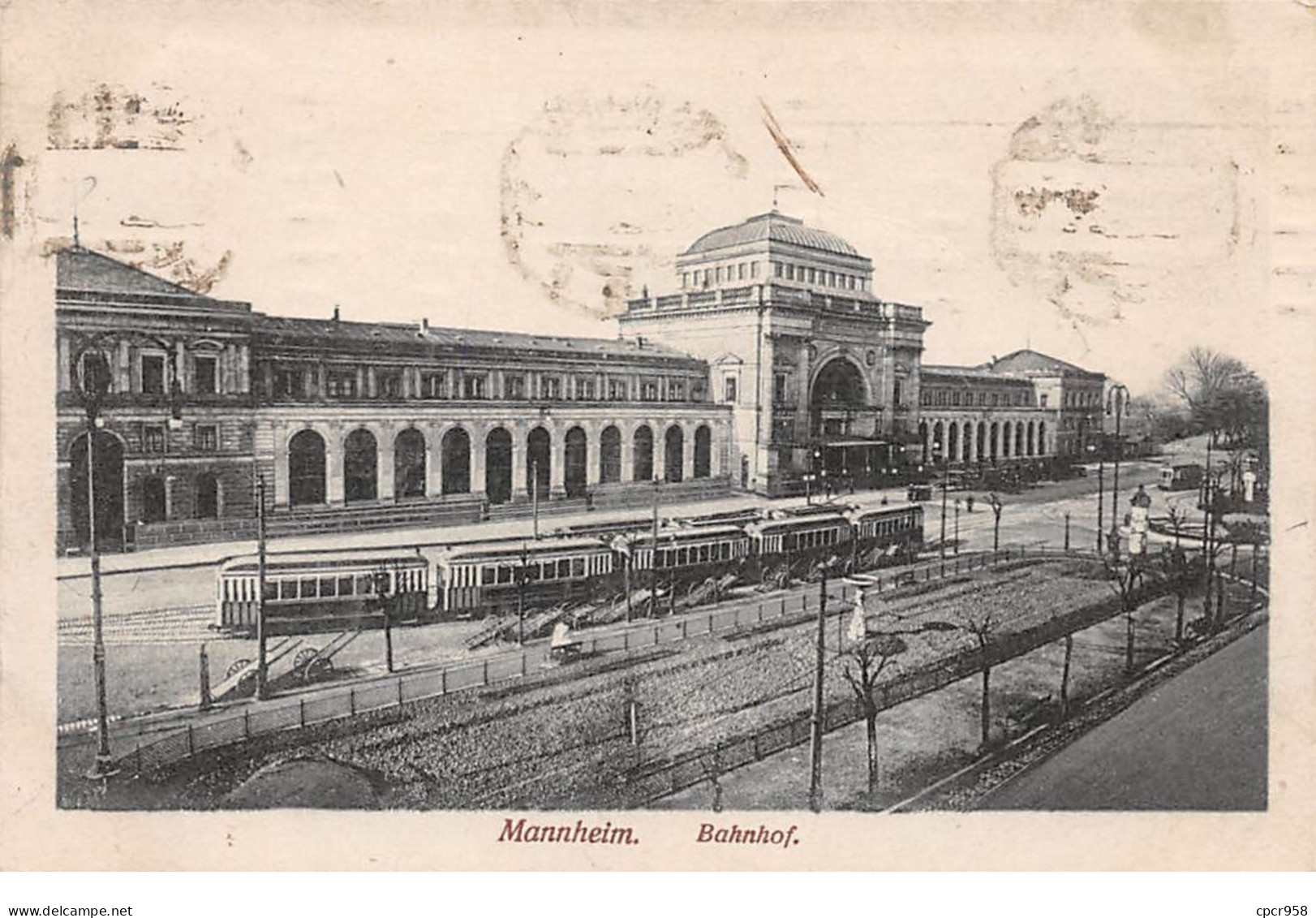 Allemagne - N°63518 - Mannheim - Bahnhof - Mannheim