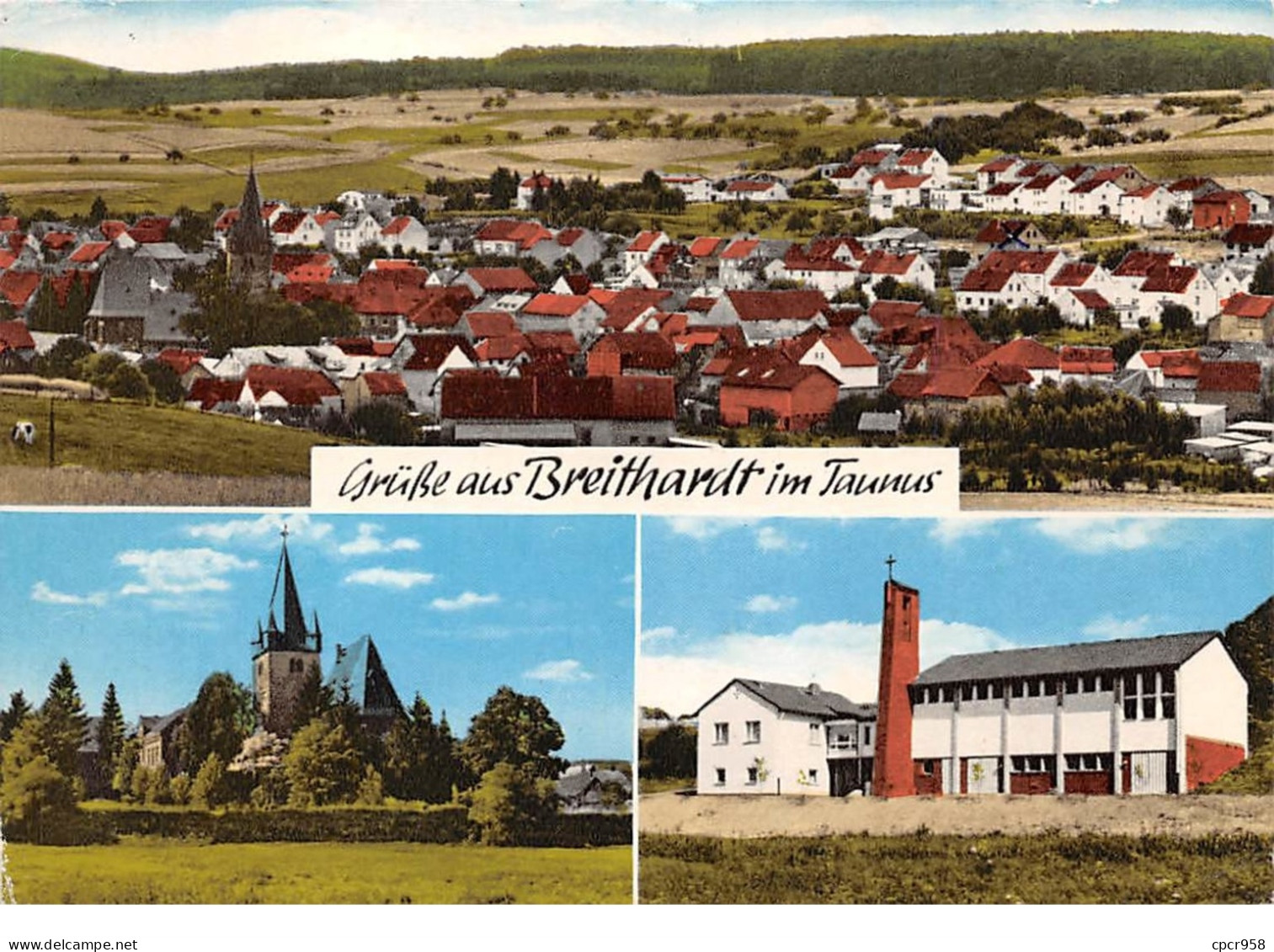 Allemagne - N°63513 - Hohnenstein-Breithardt Im Taunus - Gruss Aud Breithardt Im Taunus - CPSM - Hohnstein (Saechs. Schweiz)