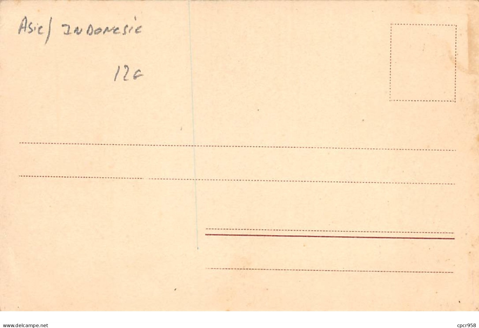 Indonésie - N°63493 - De "Mendoet" - Indonesien