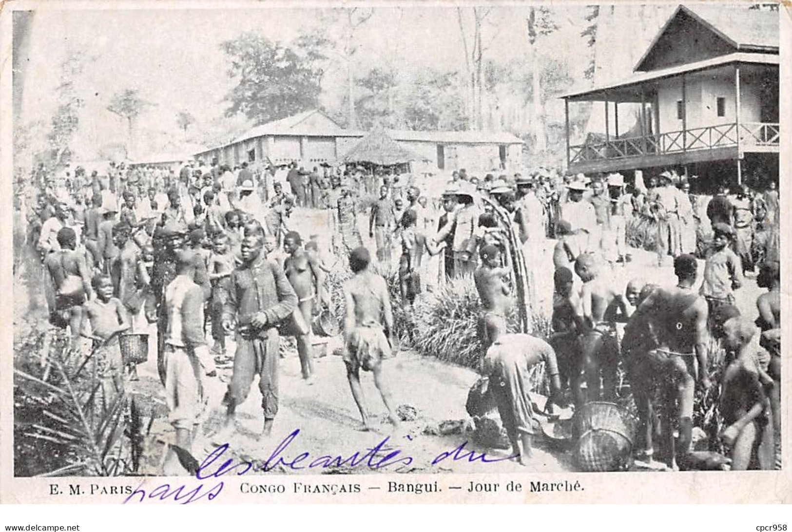 Afrique - N°66111 - Congo Français - Bangui - Jour De Marché - Französisch-Kongo