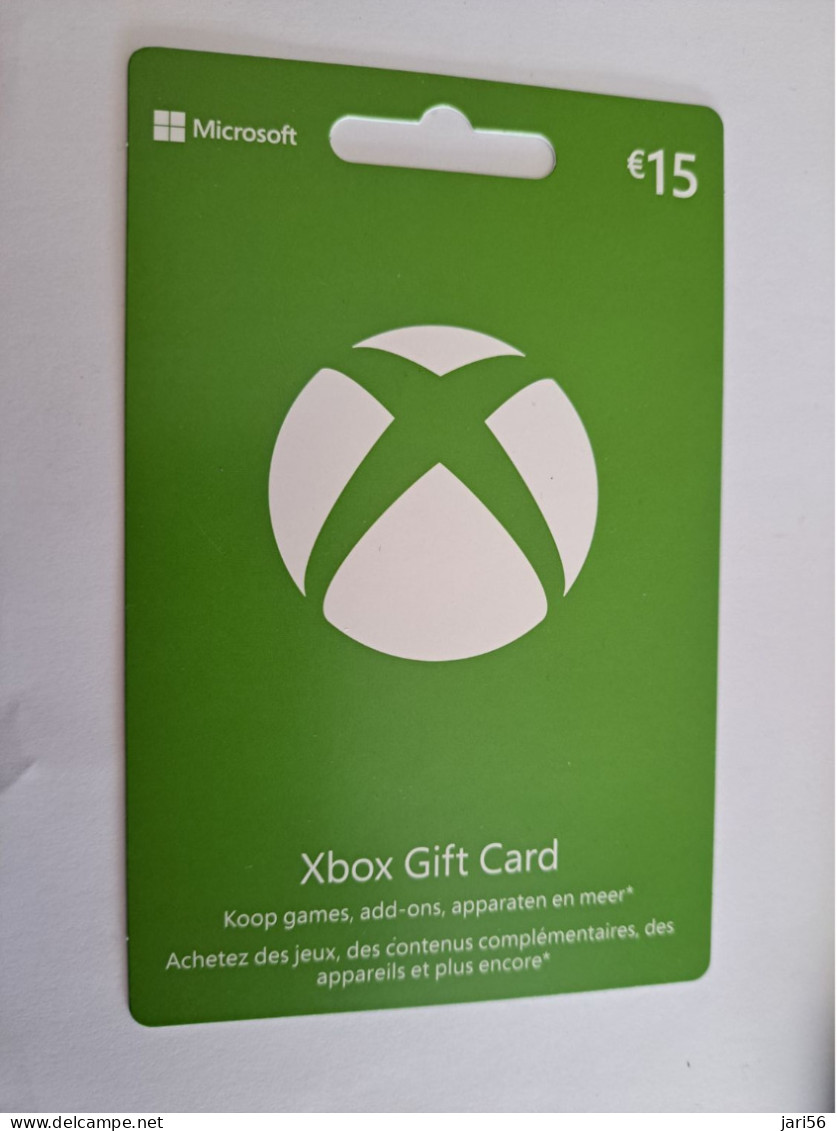 CADEAU   GIFT CARD  / X-  BOX  CARD  / CARD ON BLISTER - /  CARD   / NOT LOADED MINT CARD ** 16682** - Gift Cards