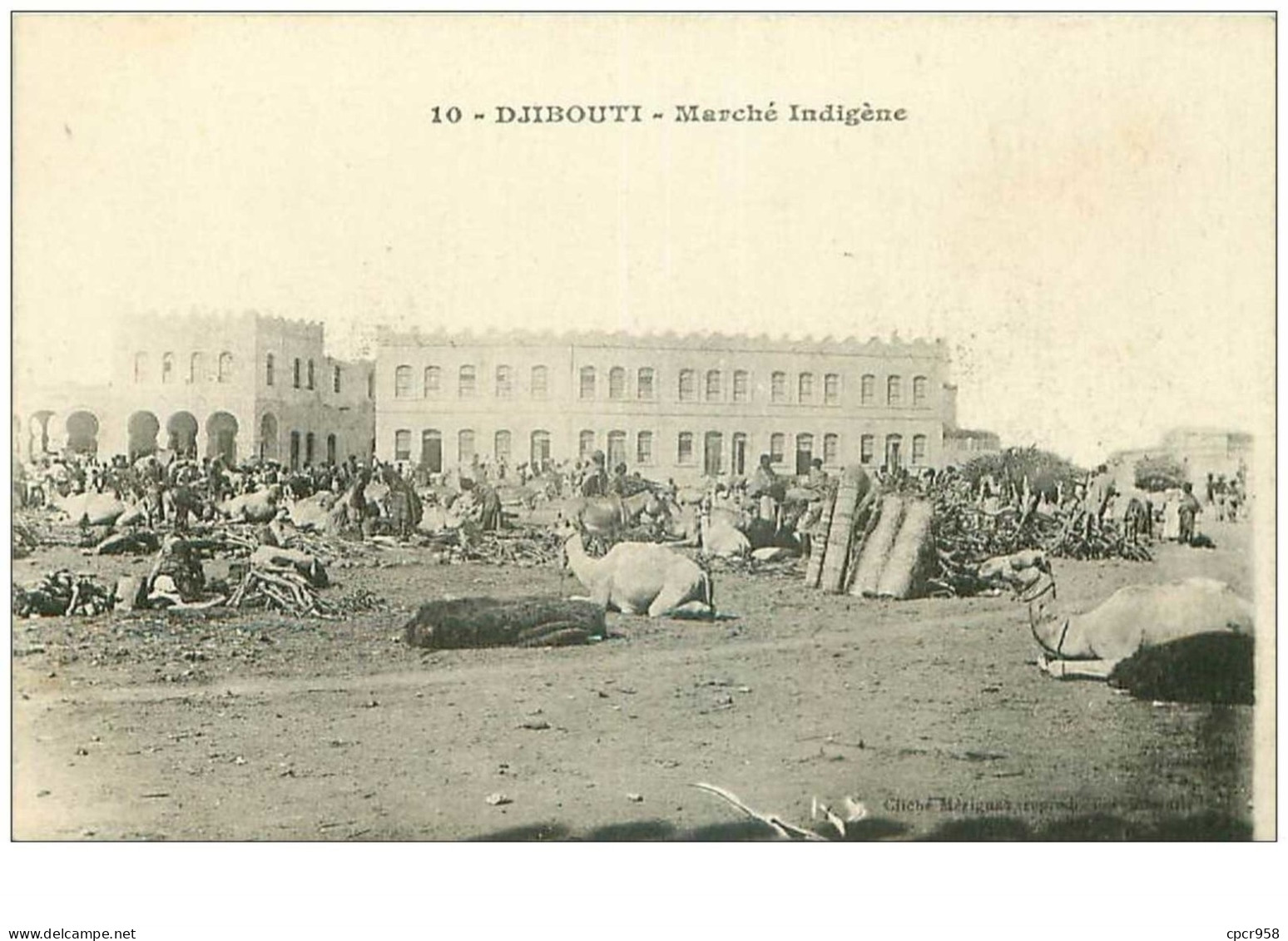 Djibouti. N°37326.marche Indigene - Djibouti