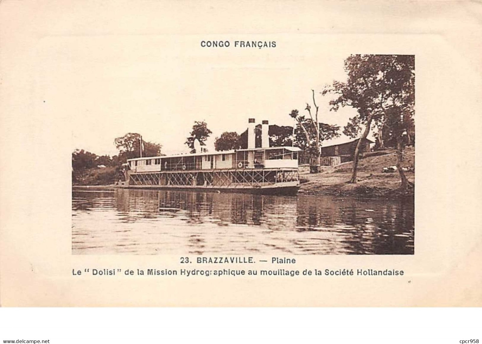 Congo Francais . N°51112 . Brazzaville . Plaine . Le Dolisi. - Brazzaville