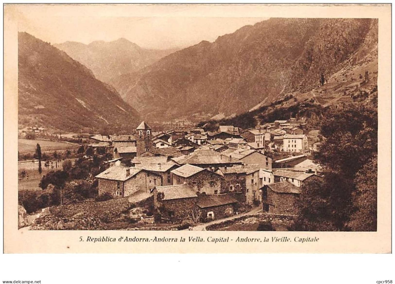 Andorre. N° 49485 . Andorra La Veilla - Andorre