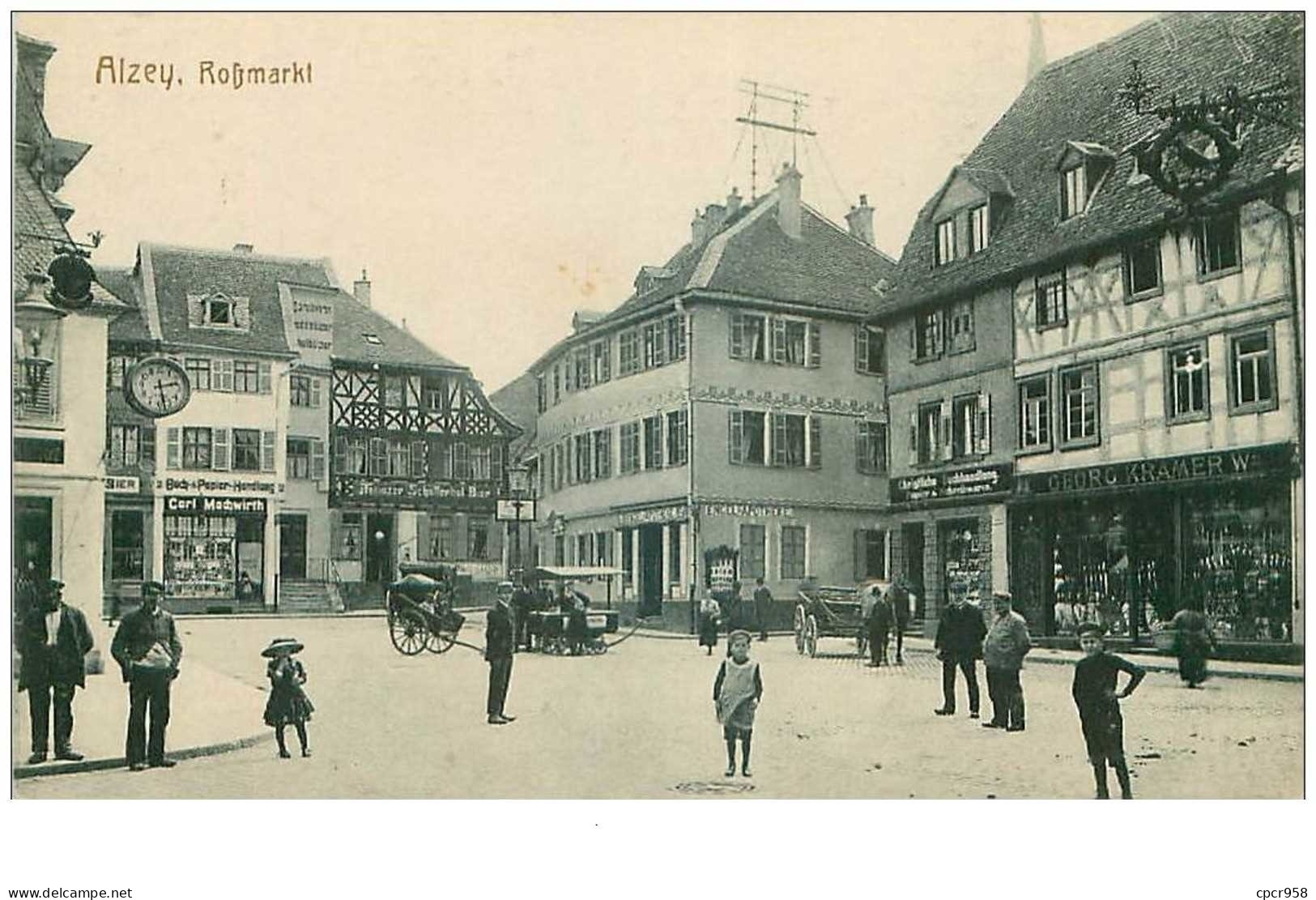 Allemagne. N°42867 . Alzey . Robmarkt - Alzey