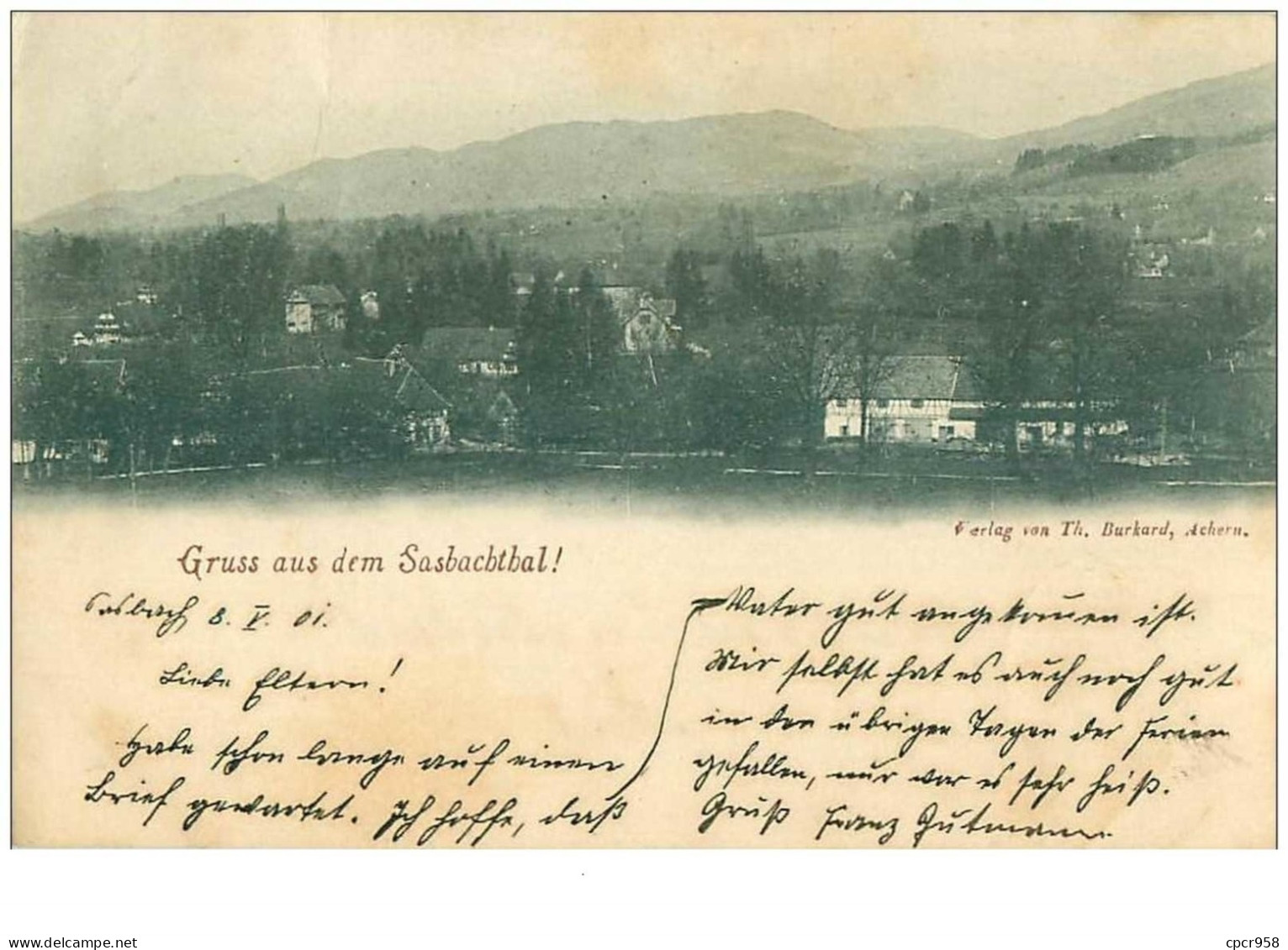 Allemagne . N°37088 .gruss Aus Dem Sasbachtbal - Sasbach