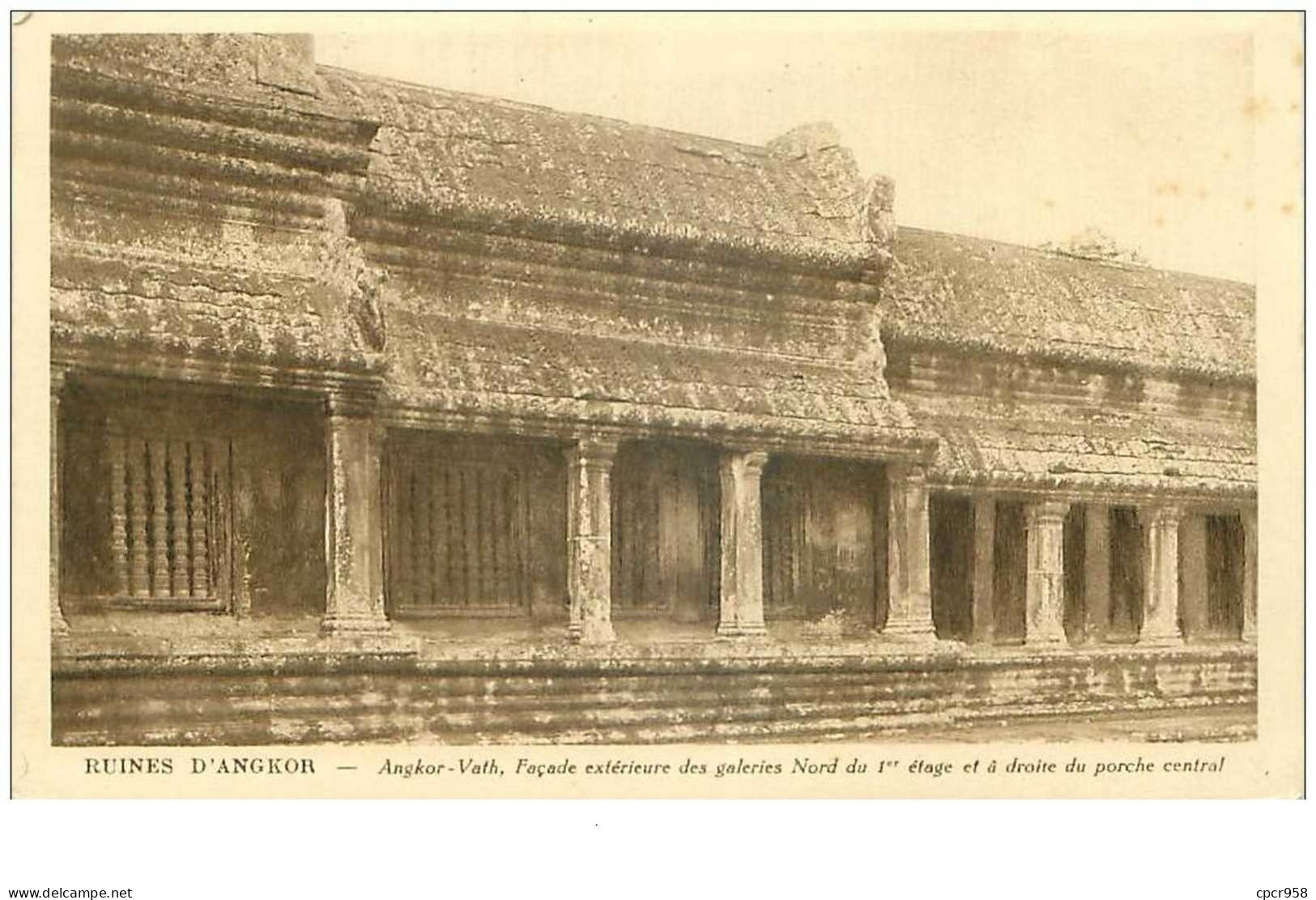 Cambodge. N°35509.facade Exterieure.angkor-vat - Camboya