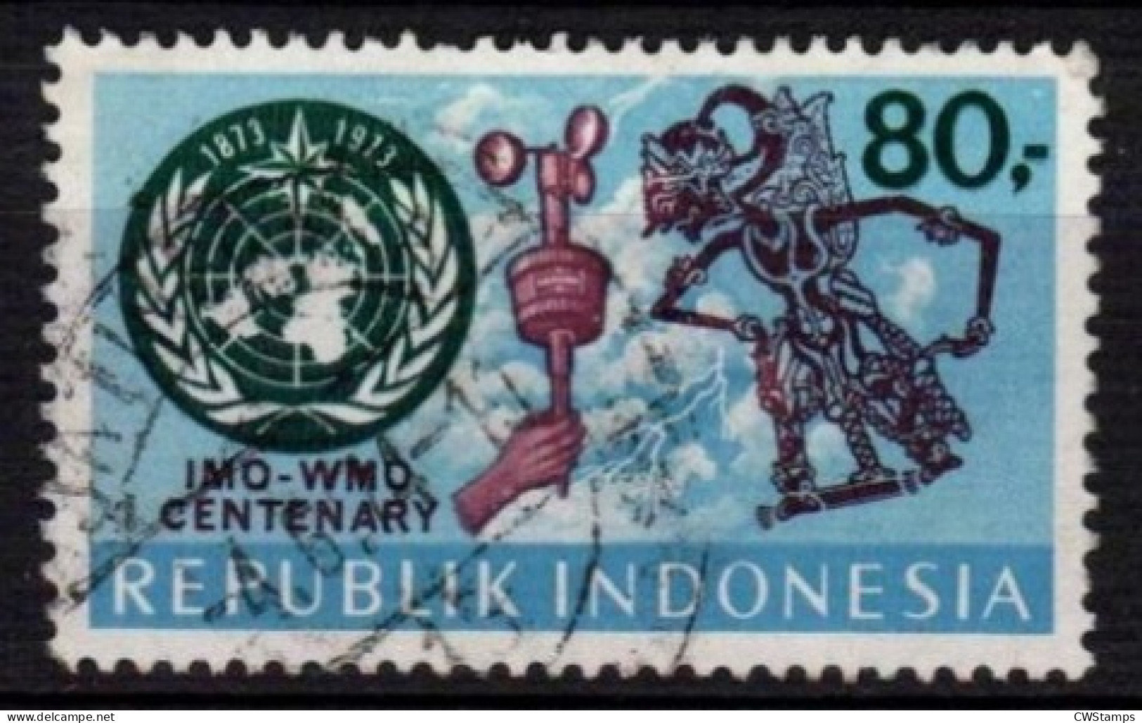 .. Indonesie 1973  Zonnebloem 737 - Indonésie