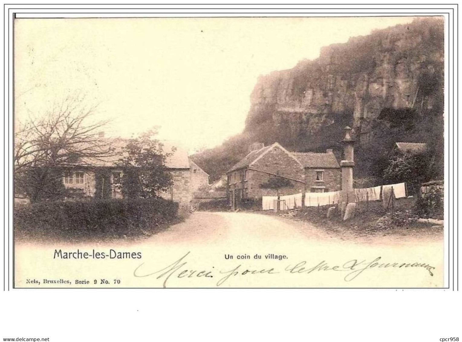 BELGIQUE.NAMUR.MARCHE-LES  -DAMES.UN COIN DU VILLAGE. - Namur