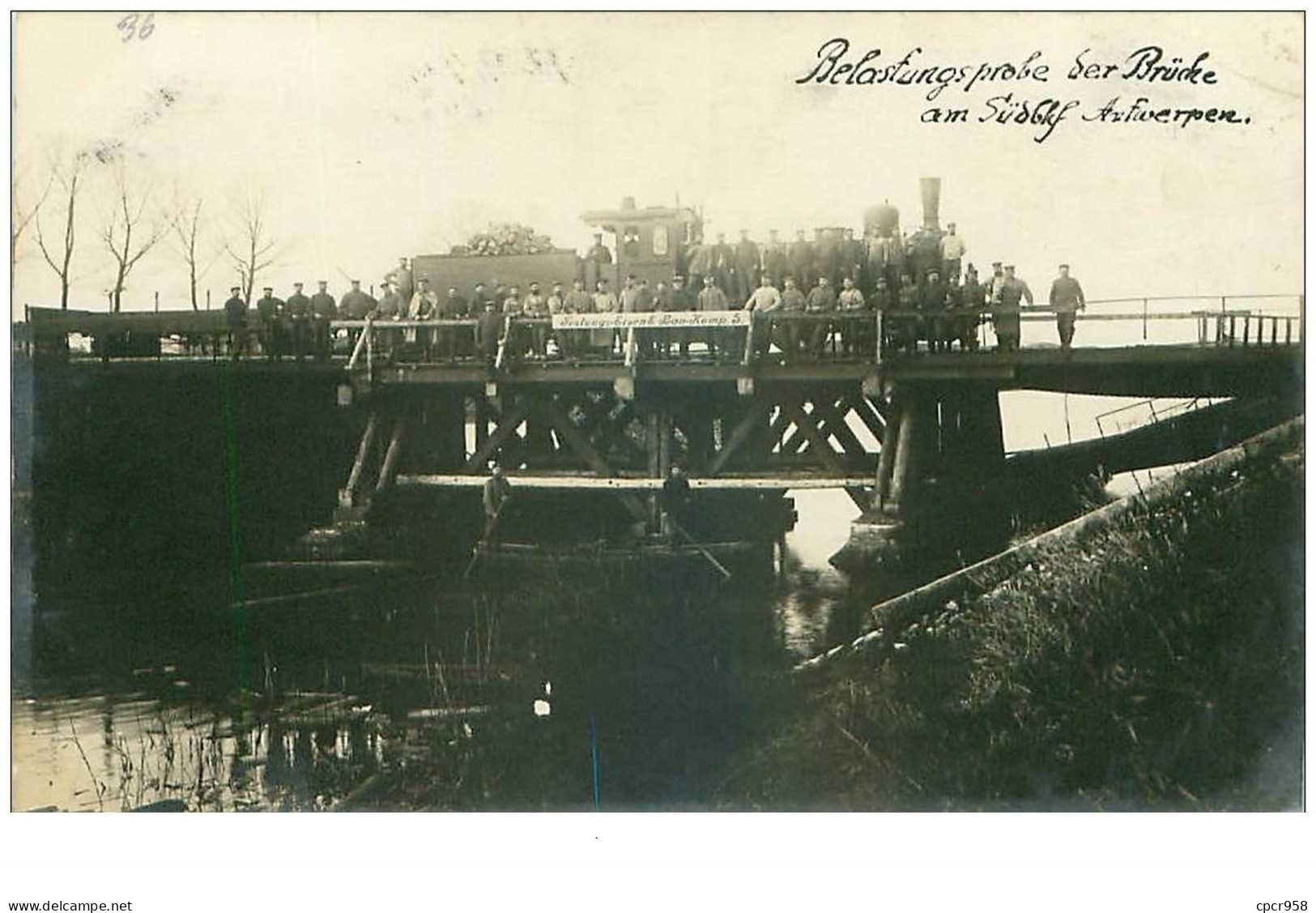 BELGIQUE.n°31088.ANTWERPEN.STATIE.CHEMIN DE FER.CP PHOTO.RARE - Antwerpen