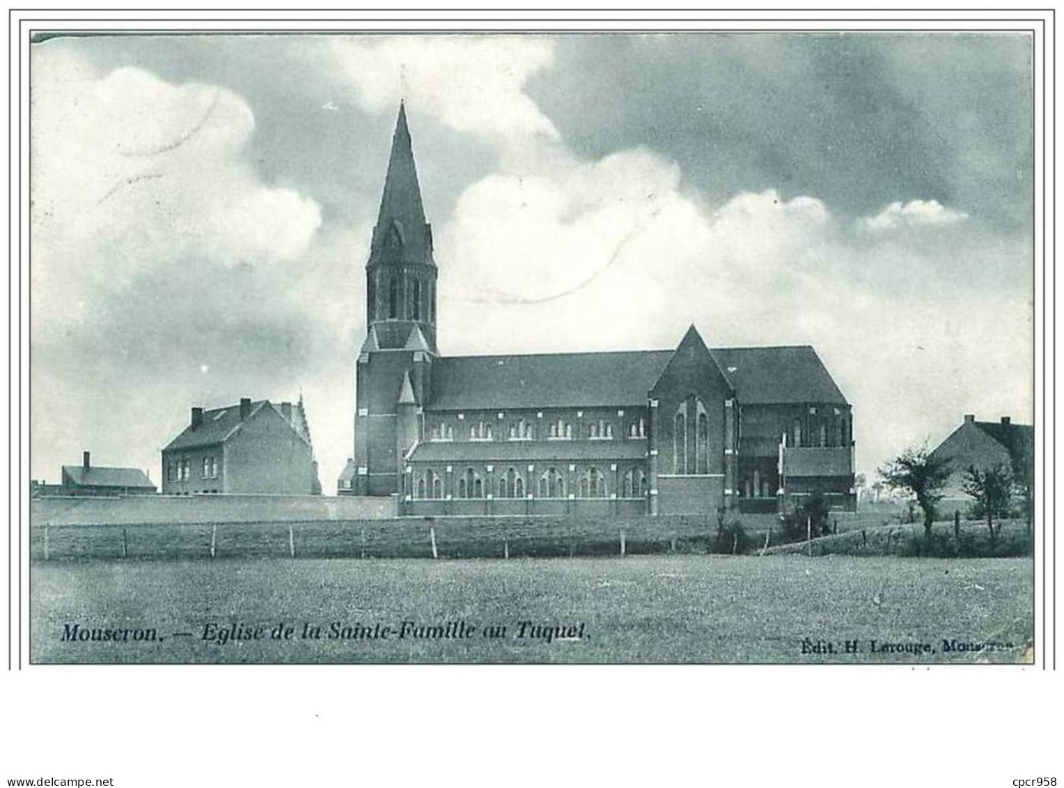 BELGIQUE.MOUSCRON.EGLISE DE LA SAINTE FAMILLE AU TUQUET - Mouscron - Möskrön