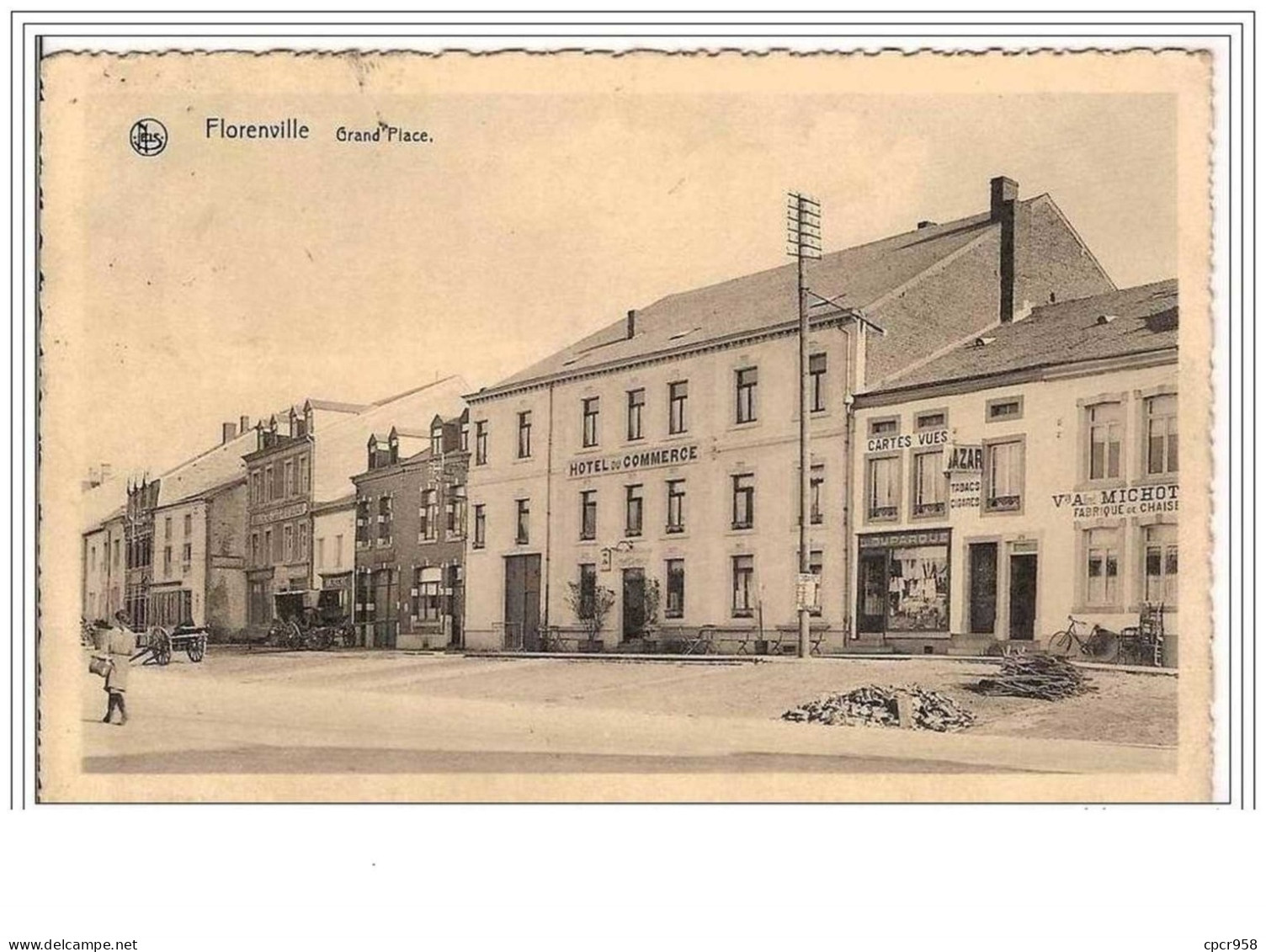 BELGIQUE.LUXEMBOURG.FLORE NVILLE.GRAND &amp;acute PLACE. - Florenville