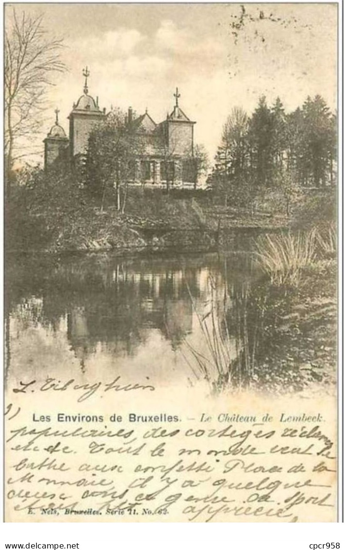 BELGIQUE.HALLE.LE CHATEAU DE LEMBEEK - Halle