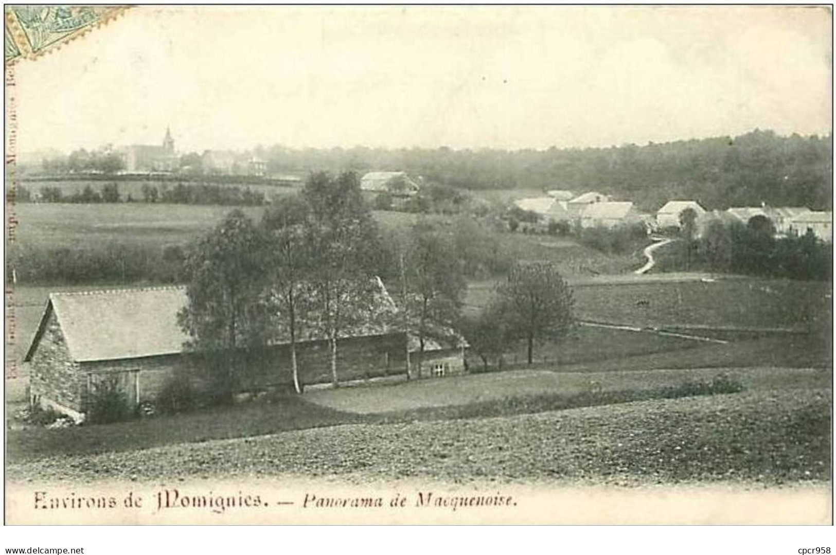 BELGIQUE.ENVIRONS DE MOMIGNIES.PANORAMA DE MACQUENOISE - Momignies