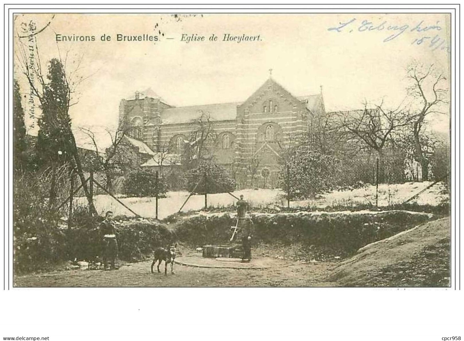 BELGIQUE.ENVIRONS DE BRUXELLES.EGLISE DE HOEYLAERT - Höilaart