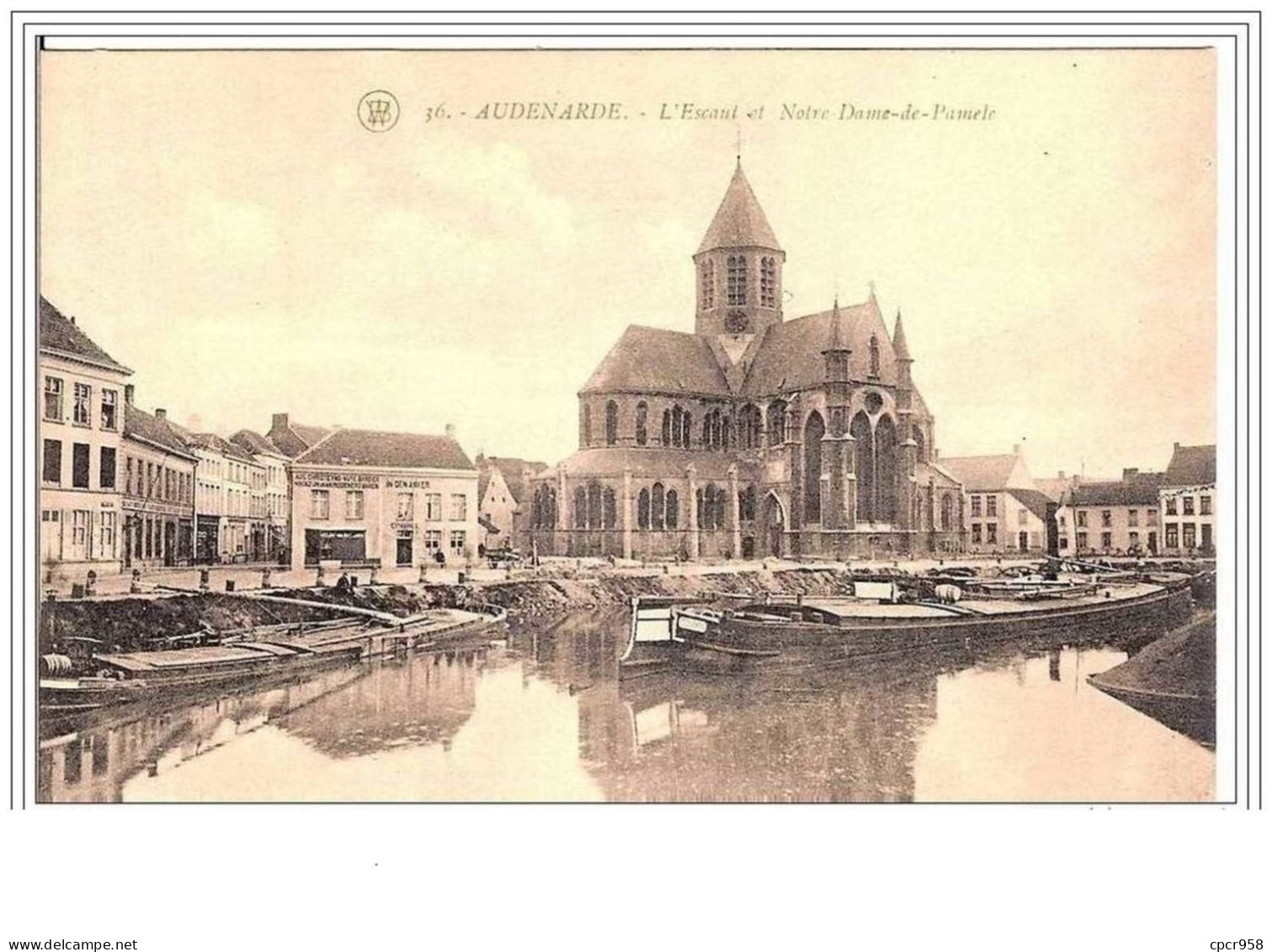 BELGIQUE.AUDENARDE.L&amp;acute ESC A UT ET NOTRE-DAME-DE-PAMELE. - Kruishoutem