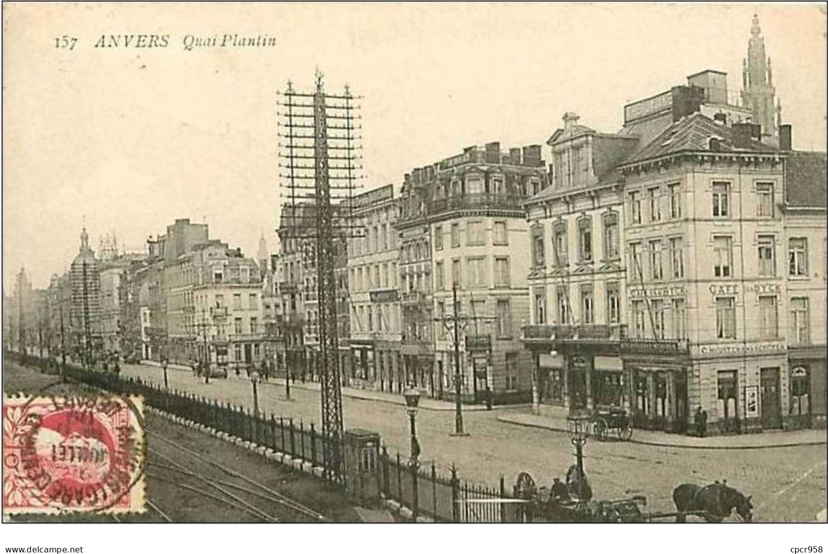 BELGIQUE.ANVERS.QUAI PLANTIN - Autres & Non Classés