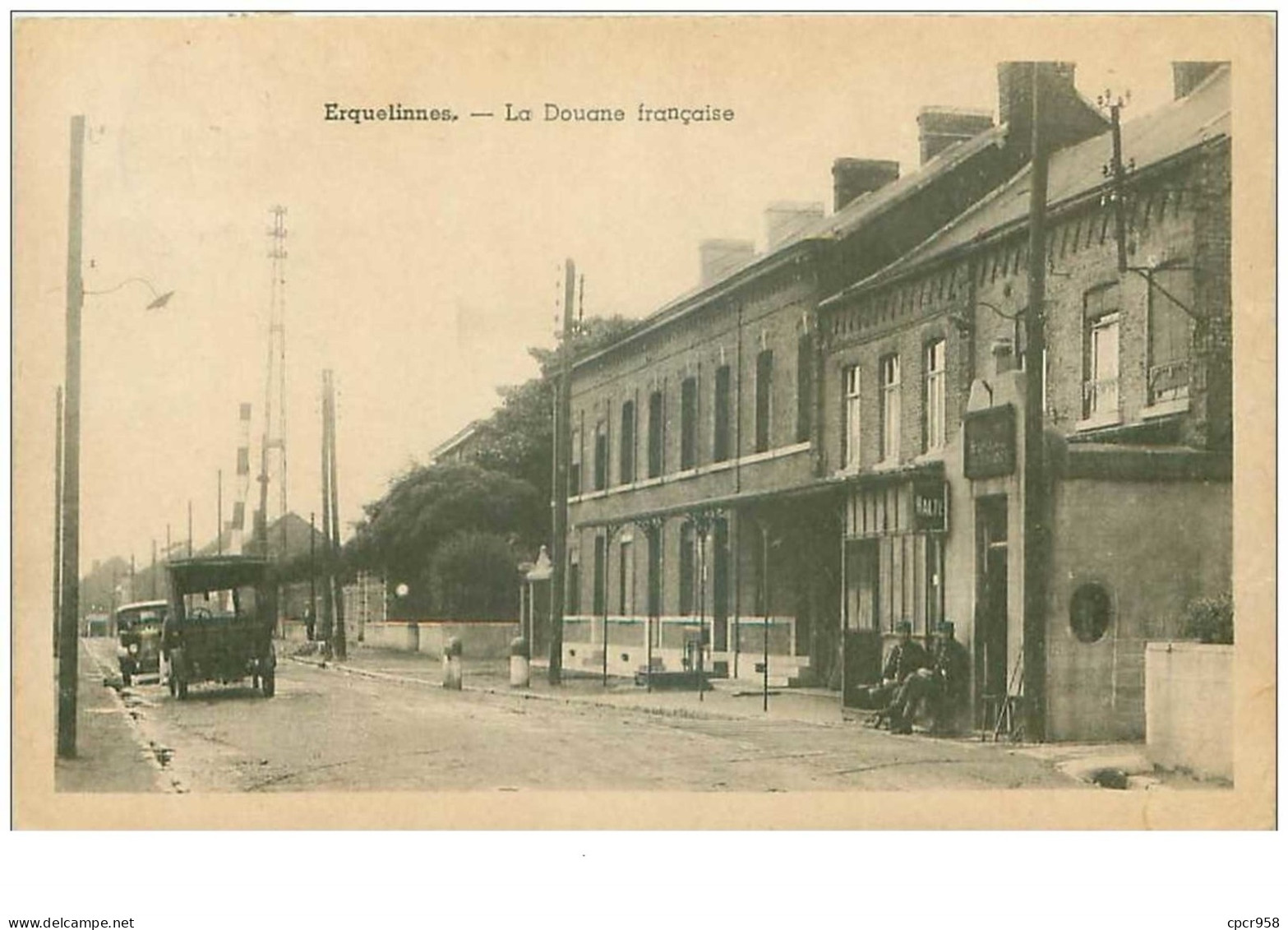 Belgique. N°35735.erquelinnes.la Douane Francaise - Erquelinnes