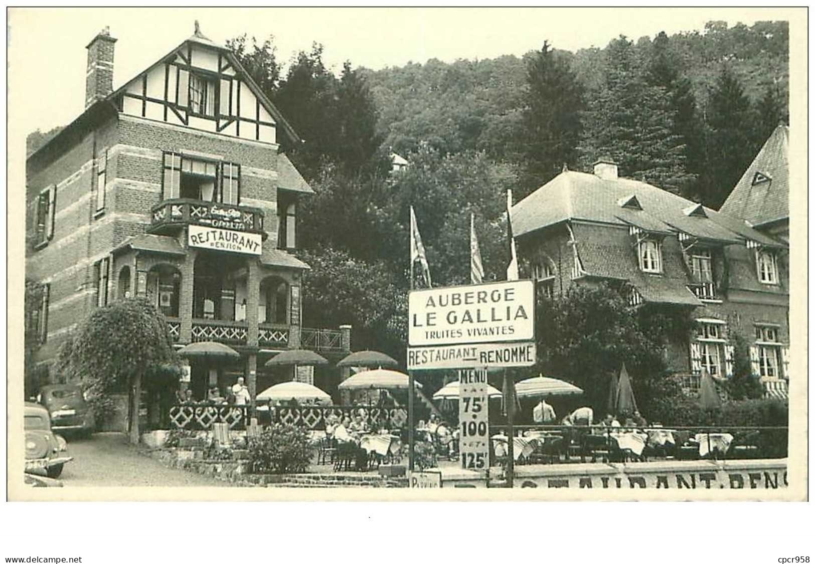 Belgique. N°35719.profondeville Sur Meuse.auberge Le Gallia - Profondeville