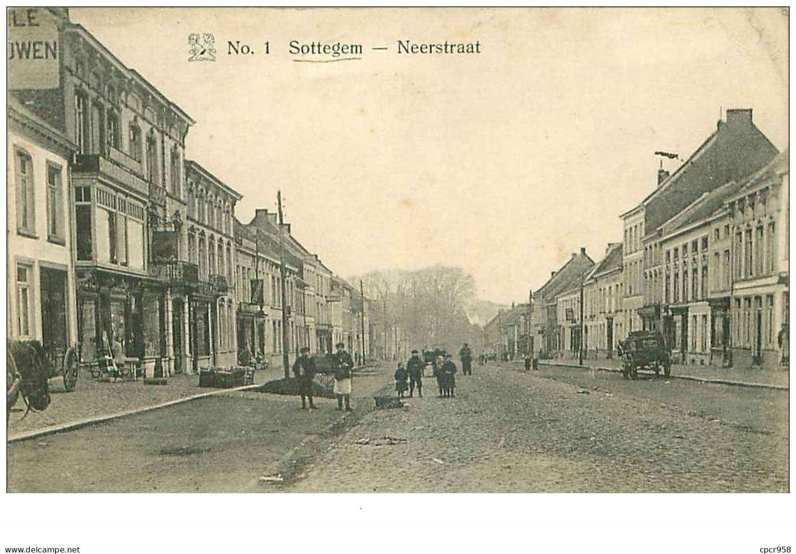 Belgique. N°35115.sottegem.neerstraat.legerement Decollé. - Zottegem