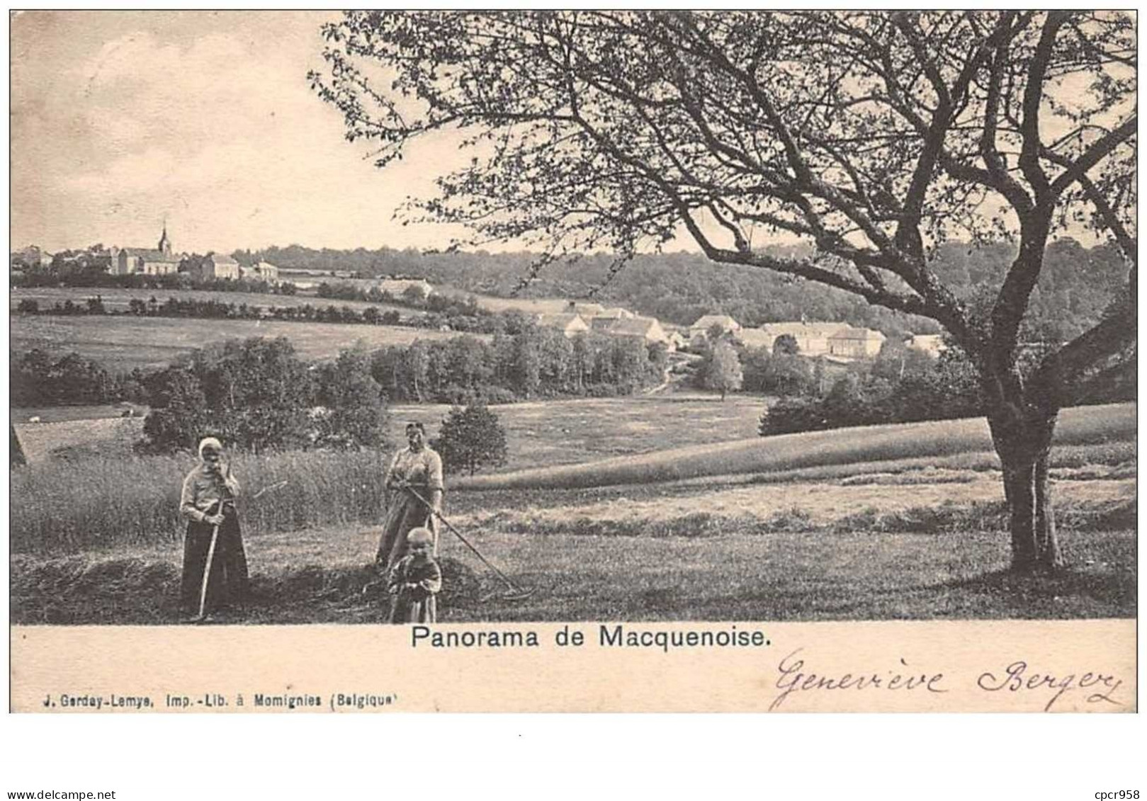 Belgique. N°47523 . Macquenoise.panorama - Momignies