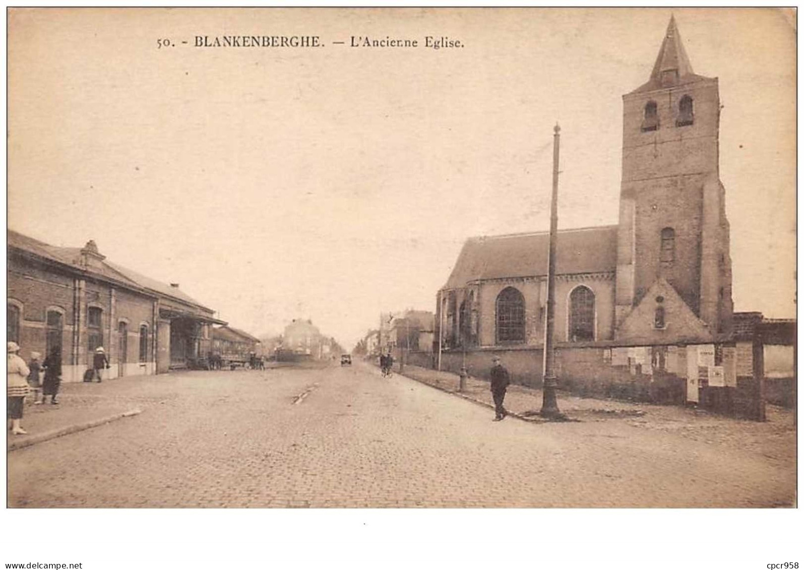 Belgique. N°47509 . Blankenberghe . L Ancienne Eglise - Blankenberge