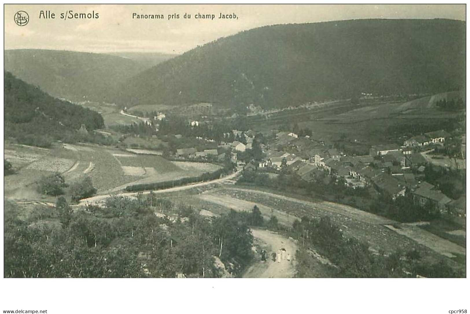 Belgique .n°39570 . Alle S Semois. Panorama - Vresse-sur-Semois