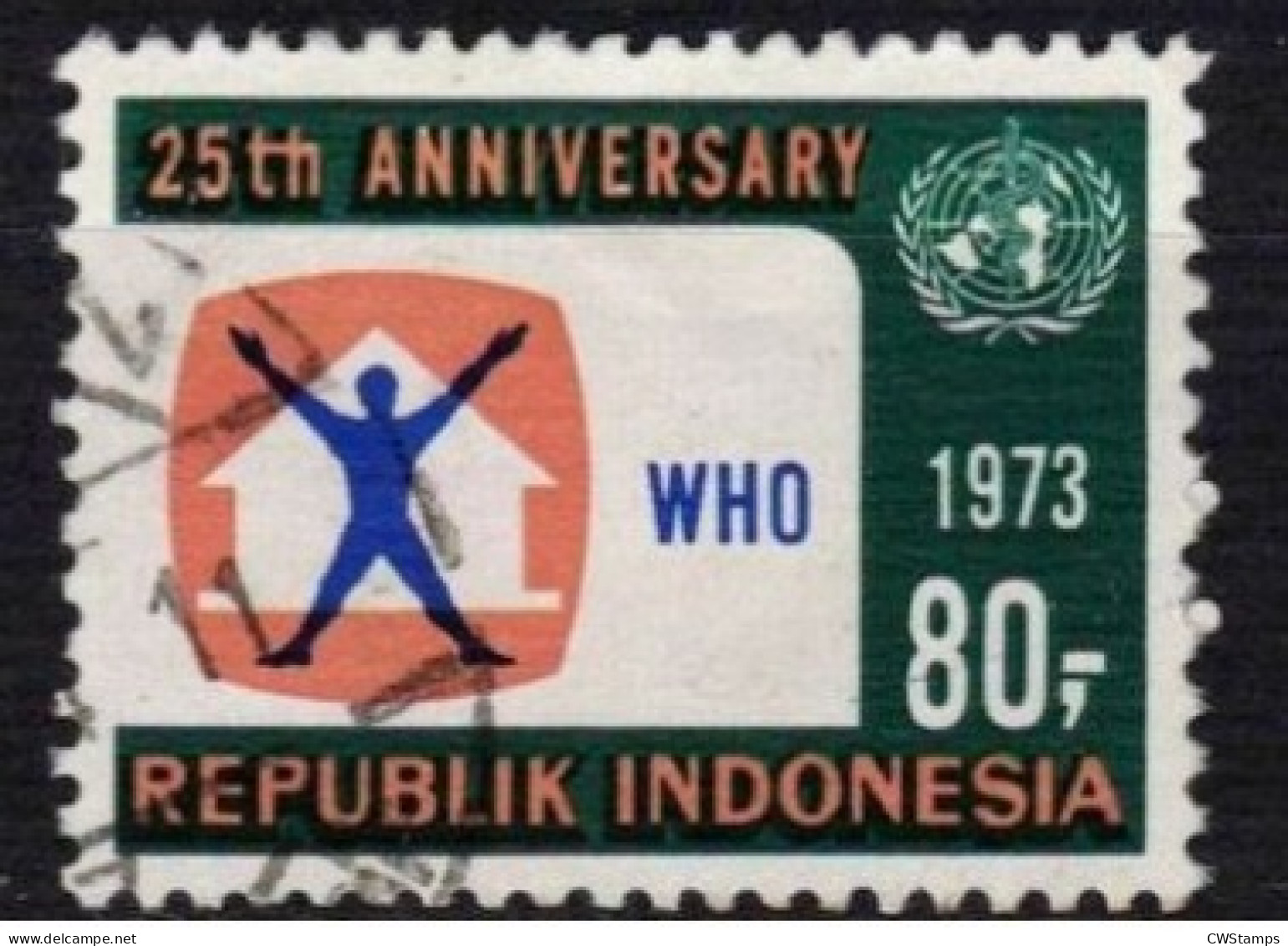 .. Indonesie 1973  Zonnebloem 738 - Indonésie