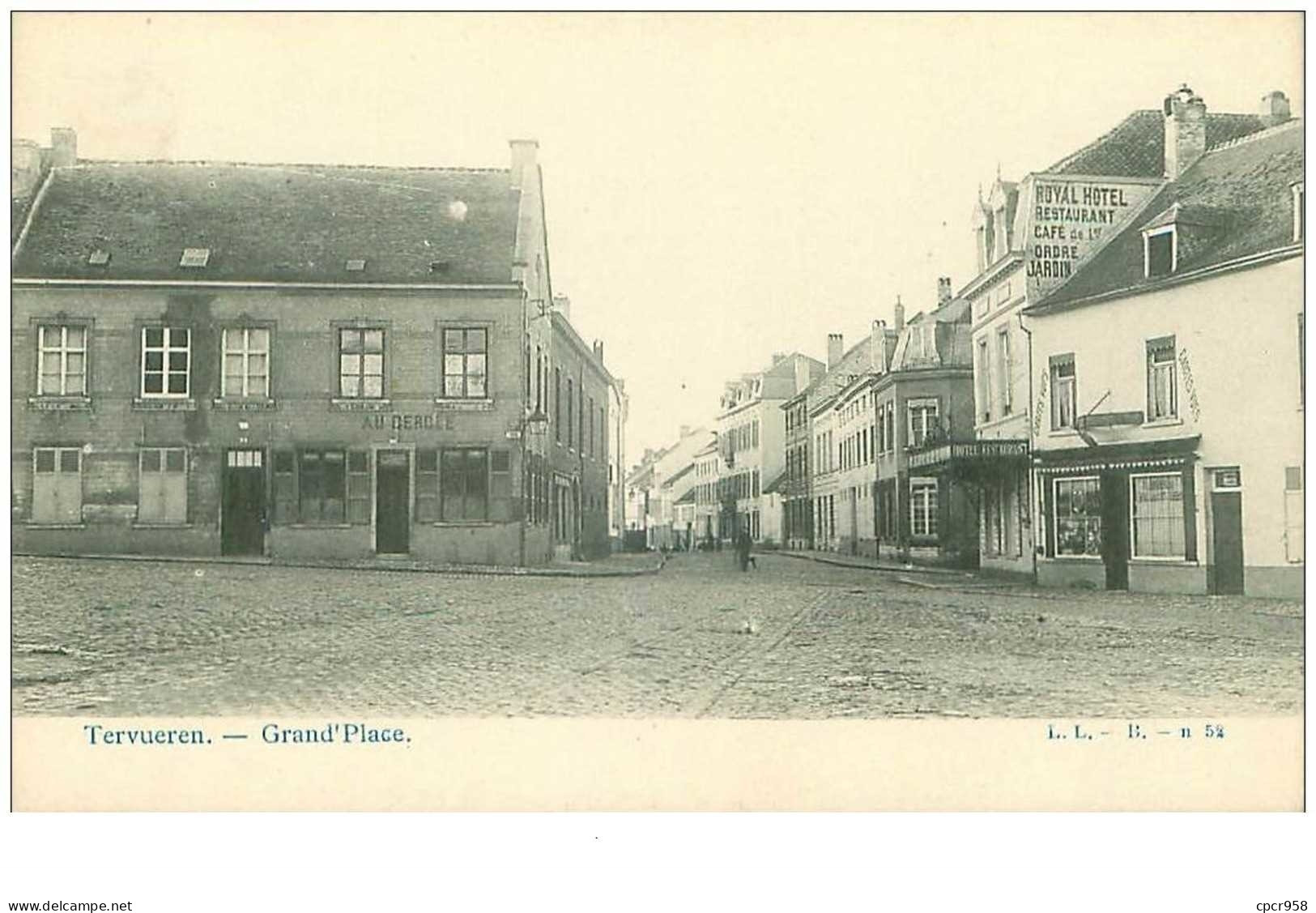 Belgique . N°41624 . Tervueren.grand Place - Tervuren