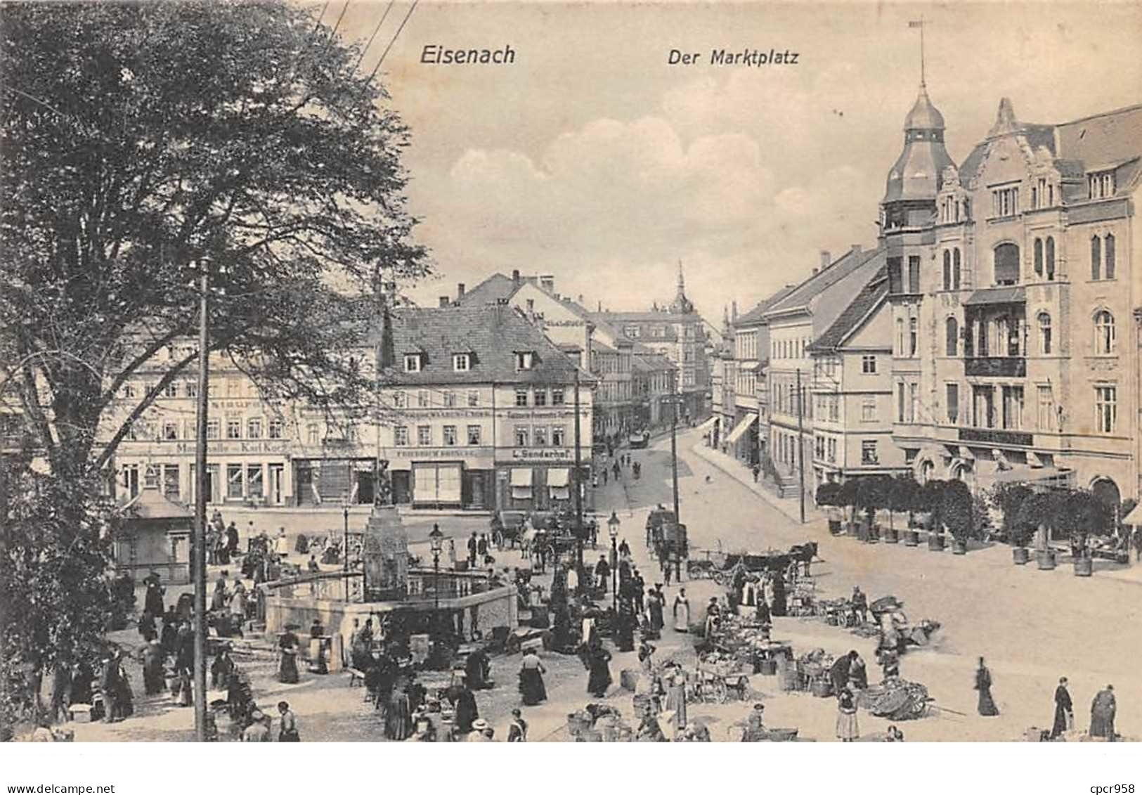 Allemagne - N°61133 - EISENACH - Der Marktplatz - Eisenach