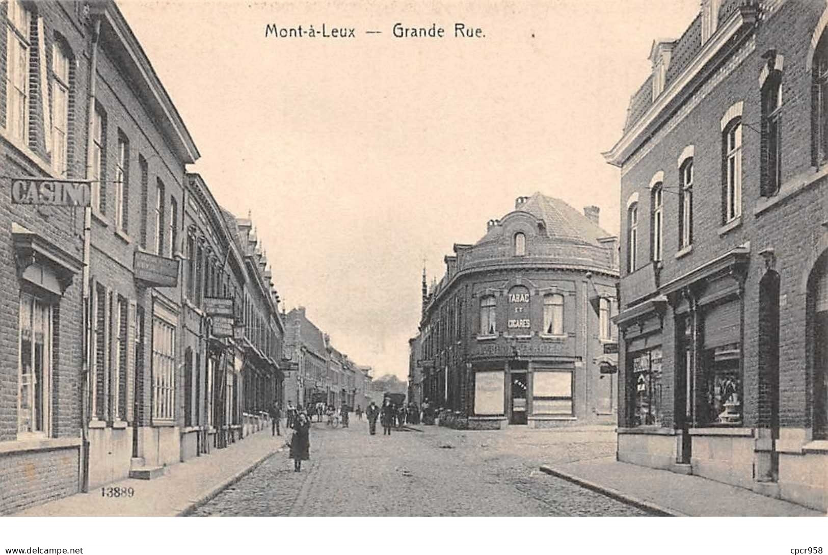 Belgique - N°61204 - MONT-A-LEUX - Grande Rue - Other & Unclassified