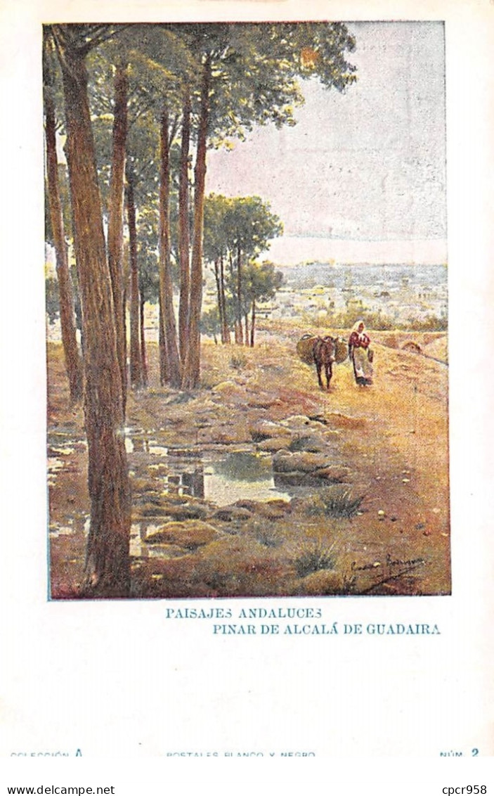 Espagne - N°67247 - Paisajes Andaluces - Pinar De Alcala De Guadaira - Illustrateur, N°2 - Sonstige & Ohne Zuordnung