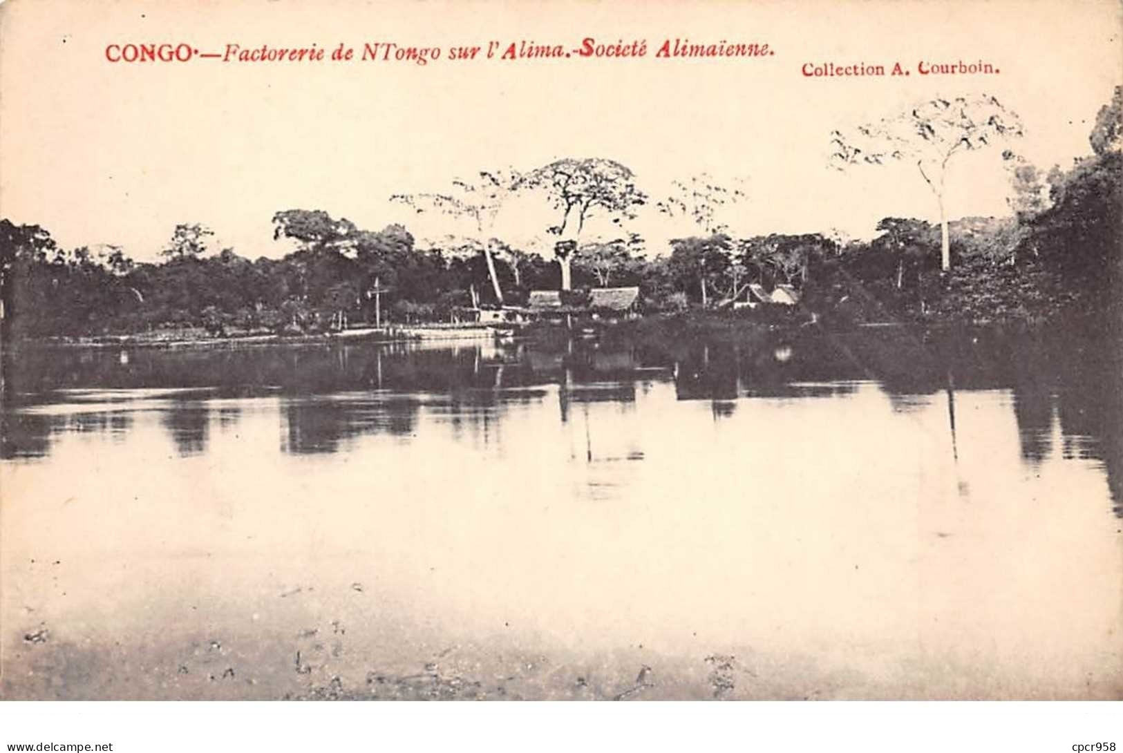 Congo Français - N°61549 - Factories De N'Tongo Sur L'Alima - Société Alimaïnne - Französisch-Kongo