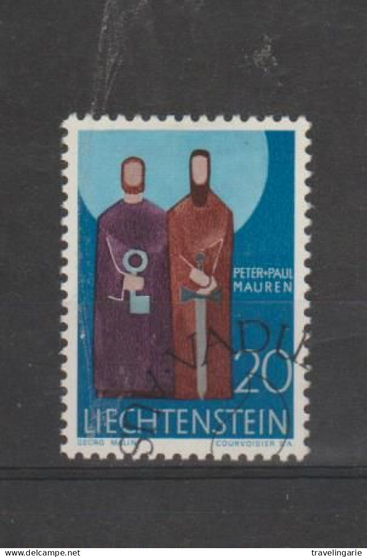 Liechtenstein 1967-71 Peter And Paul ° Used - Christianity