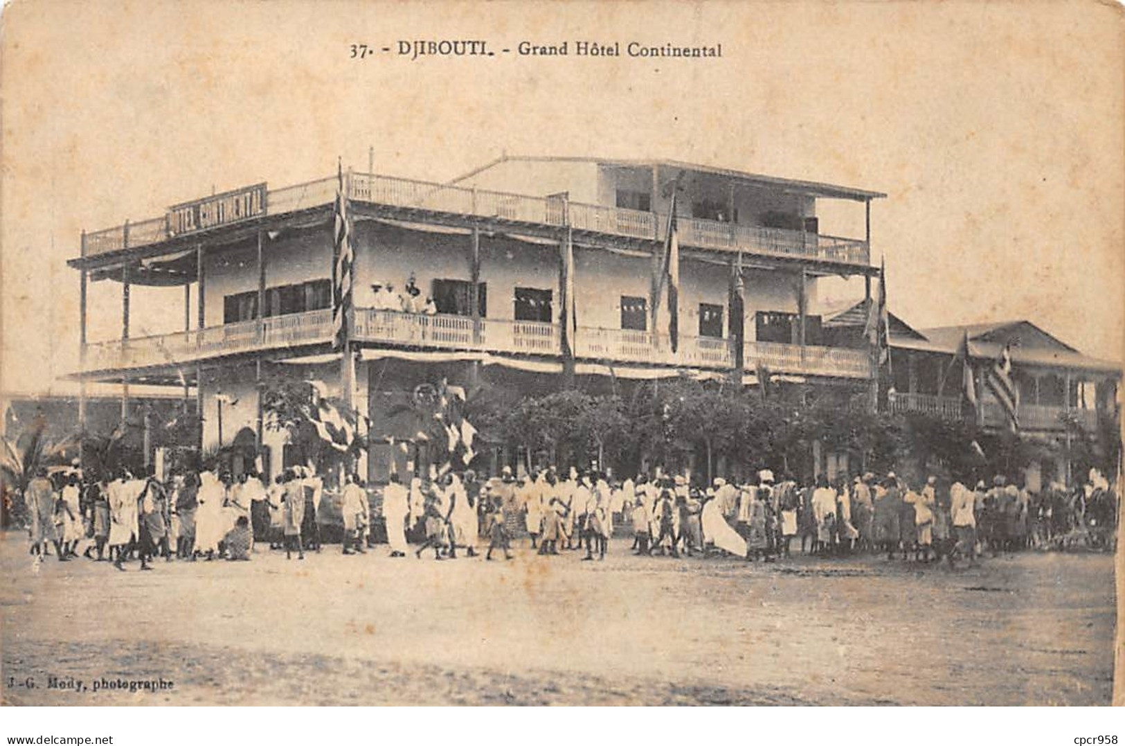 Afrique - N°66158 - Djibouti - Grand Hotel Continental - Djibouti
