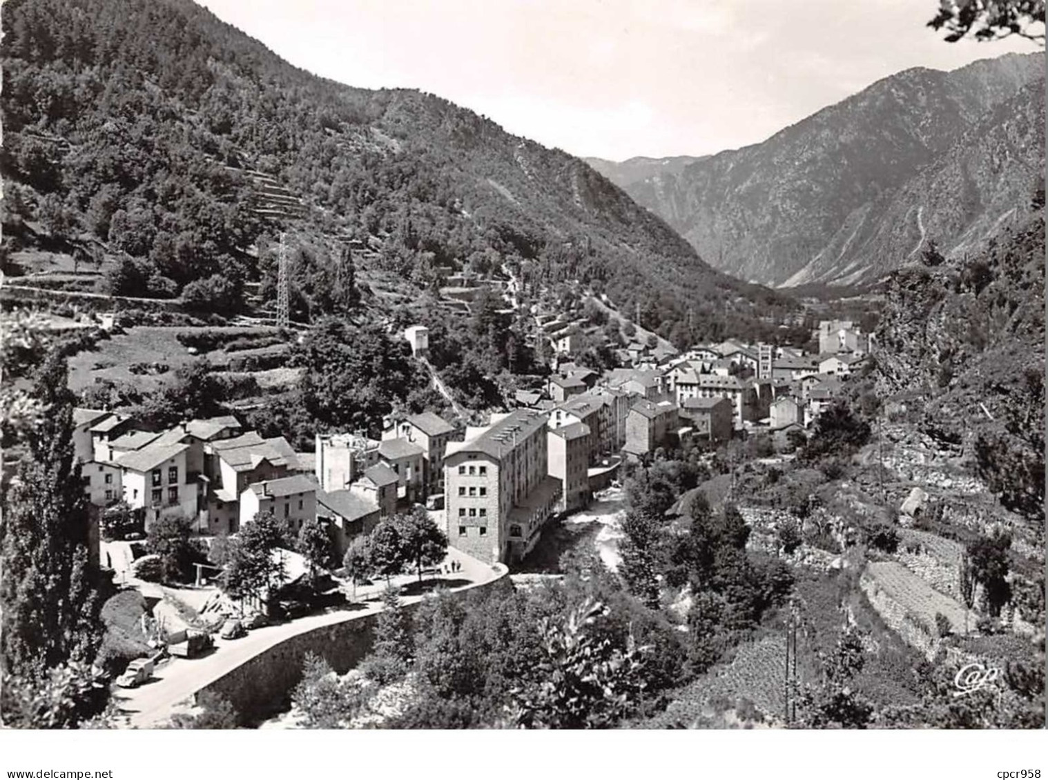 Andorre . N°102056 . Cpsm .10x15 Cm .andorre .les Escaldes .vue Generale . - Andorre