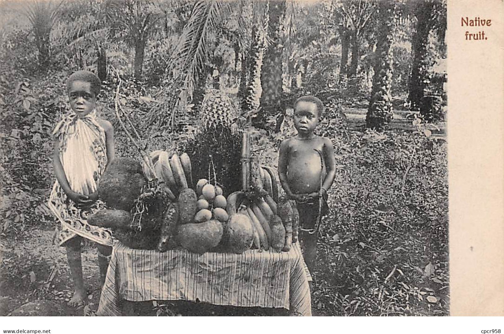 Afrique - N°66154 - Ghana Gold Coast - Native Fruit - Ghana - Gold Coast