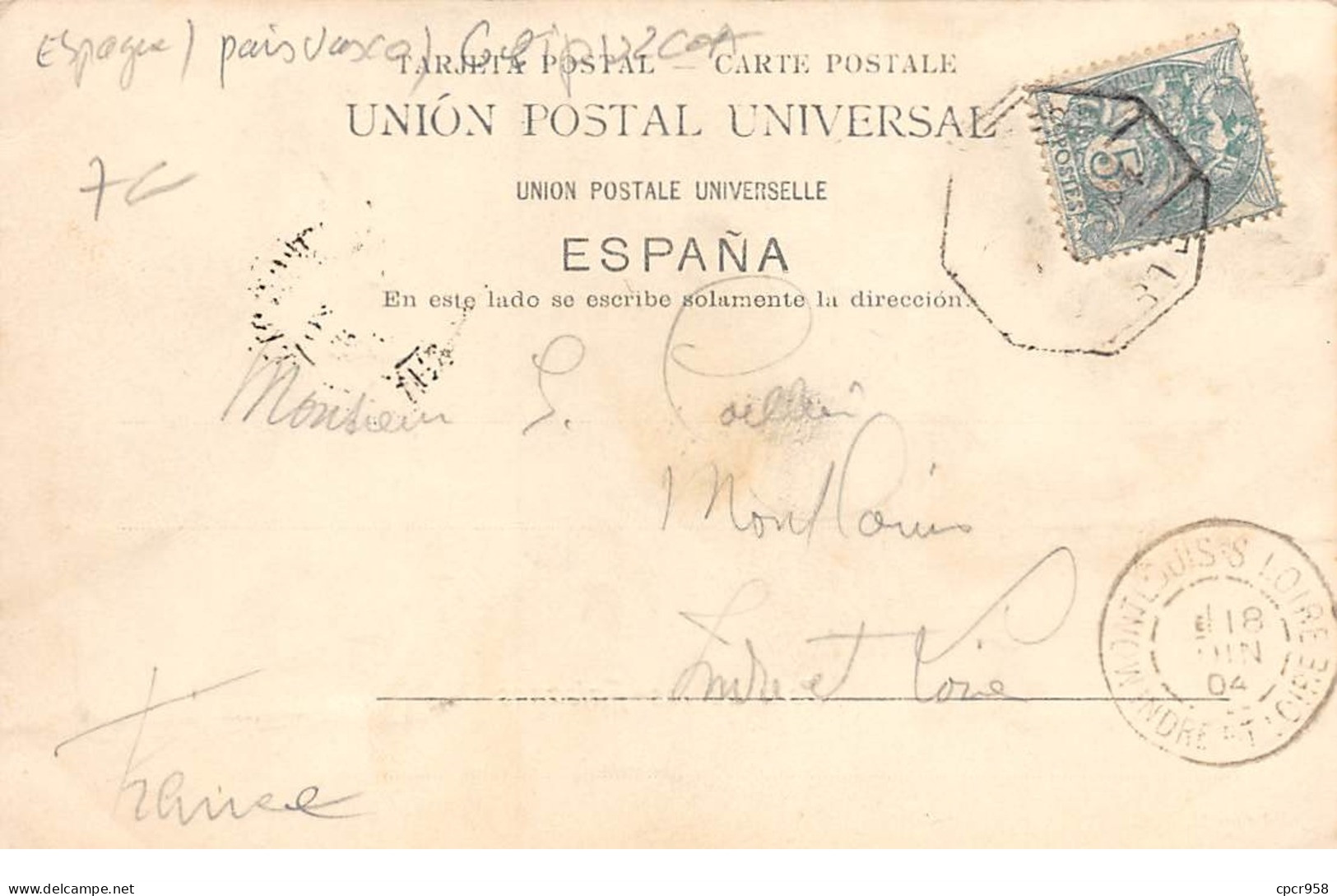 Espagne - N°67220 - GUIPUZCOA - Isla De Los Faisanes - Guipúzcoa (San Sebastián)