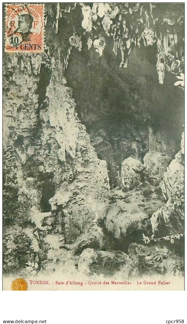 VIET-NAM.n°32156.TONKIN.BAIE D'ALLONG.GROTTE DES MERVEILLES.LE GRAND PALIER - Vietnam