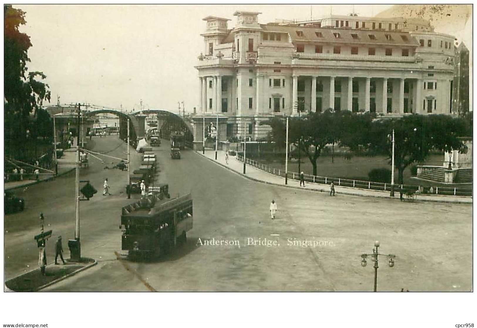 SINGAPOUR.n°32124.ANDERSON BRIDGE - Singapore