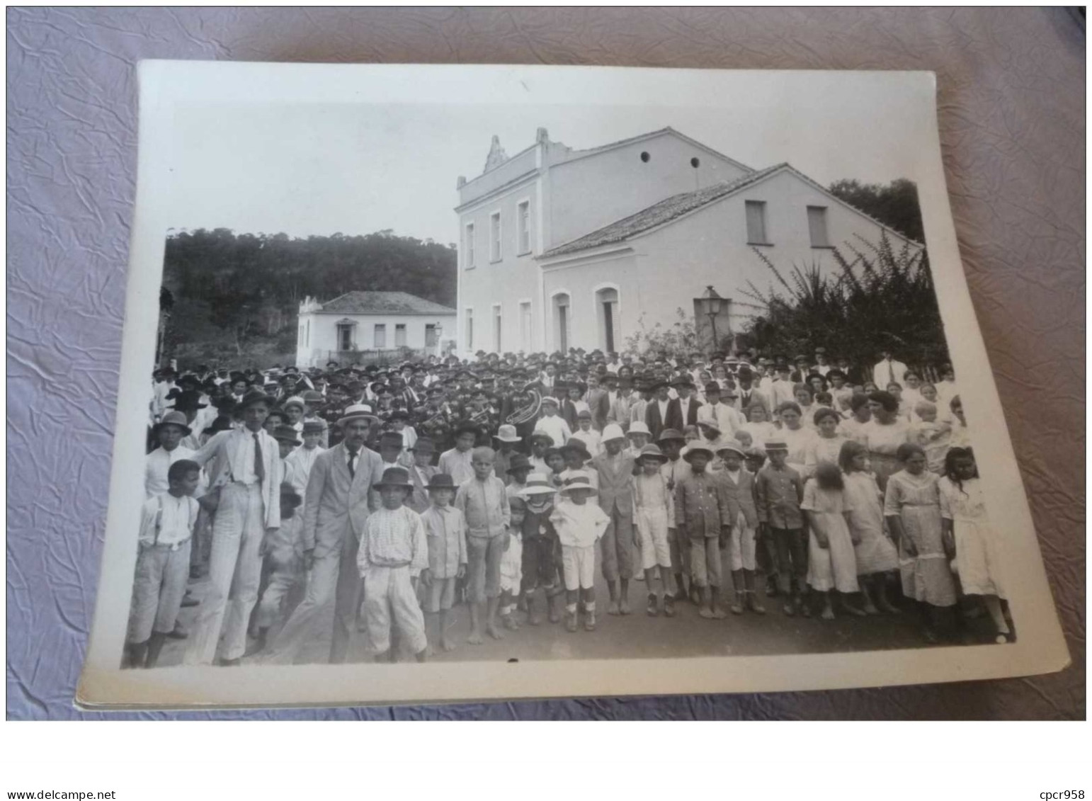 Photographie .n°42294 . Bresil.1910 Environ.procession Environ Alegre.voir Description.superbe.format 24x18 Cm. - Porto Alegre